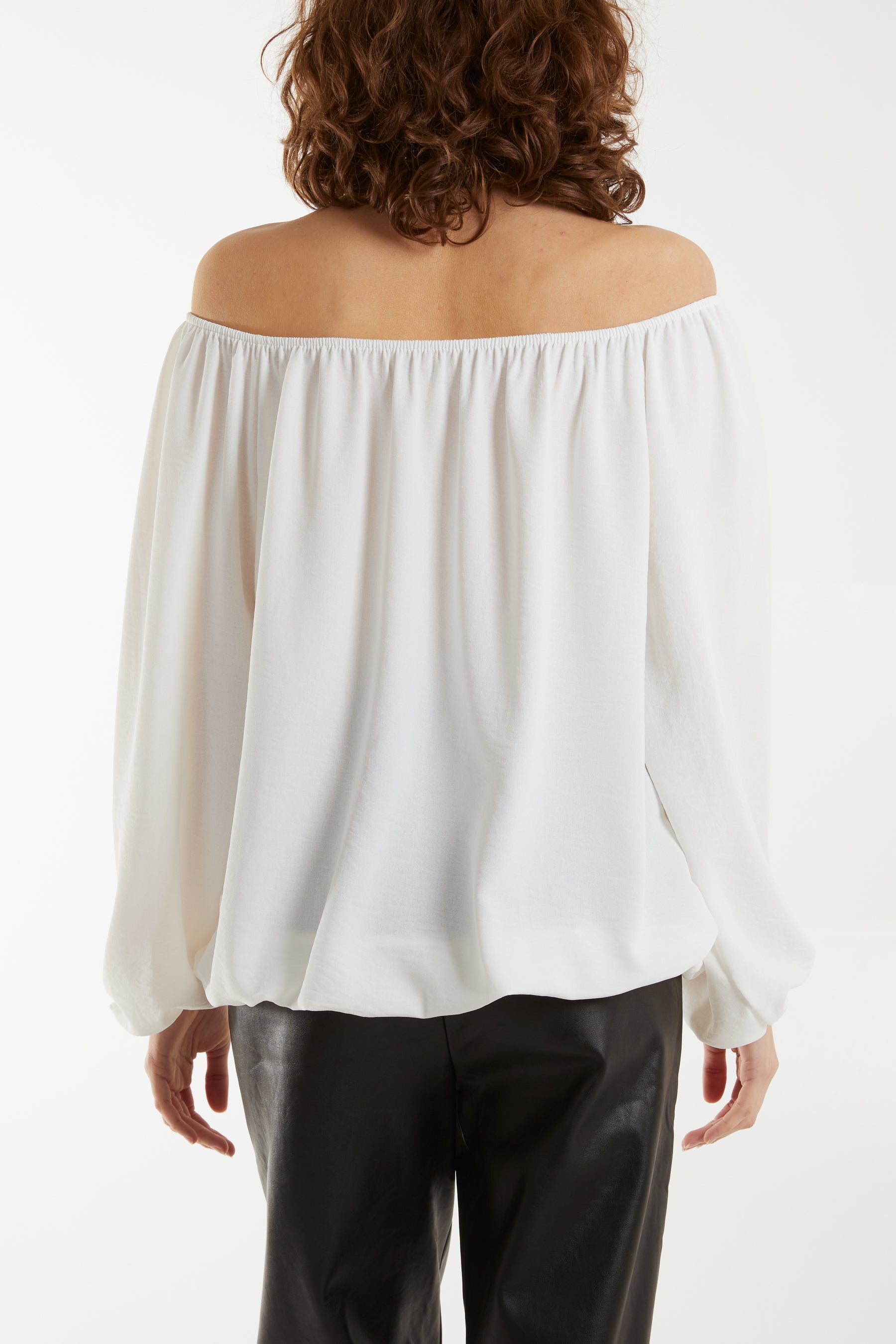 Off The Shoulder Necklace Top