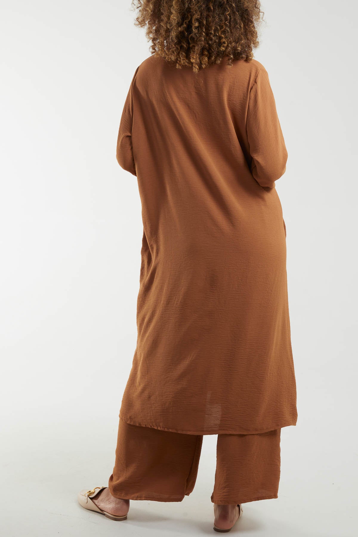 Long Sleeve Dress and Trousers Co-Ord Set