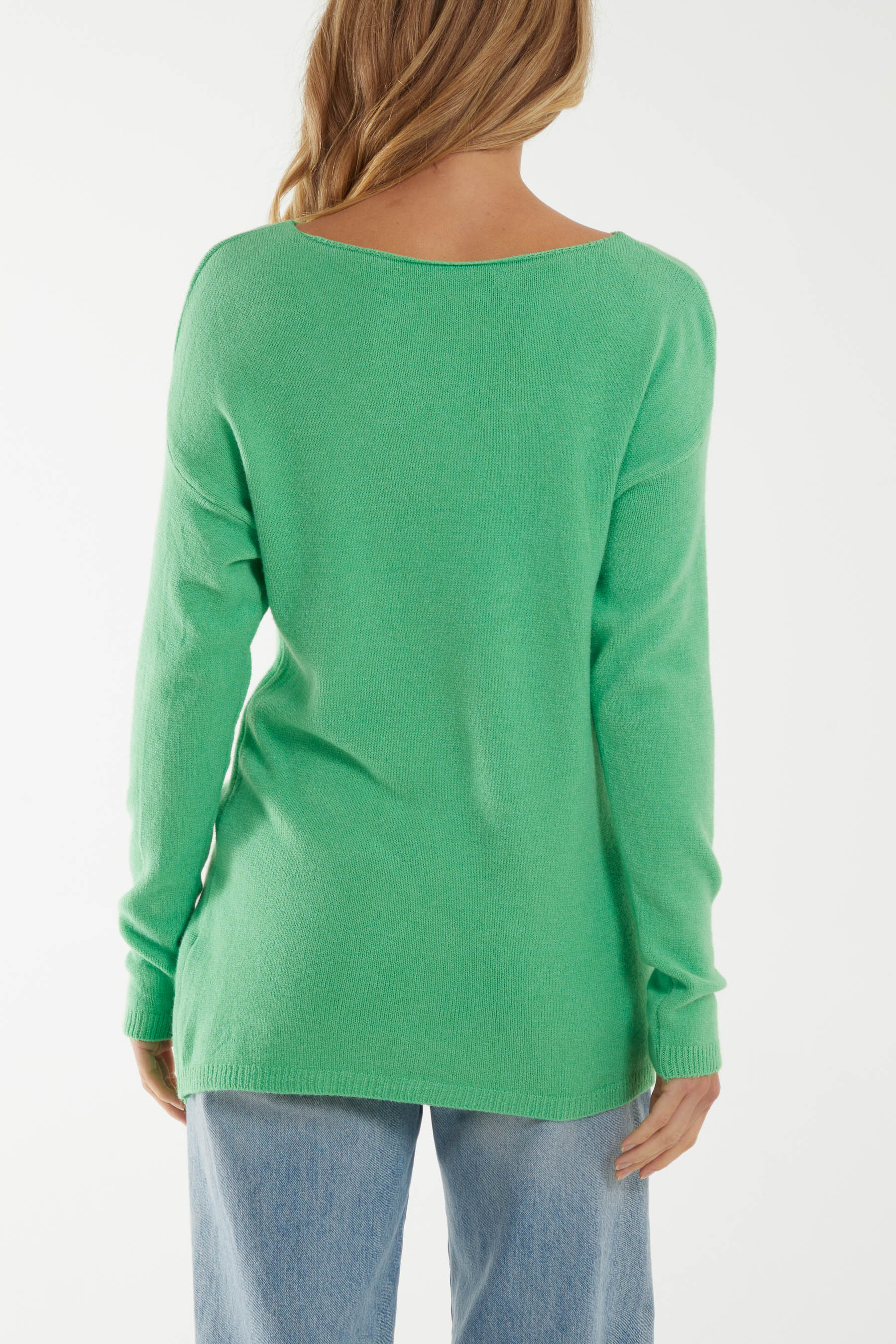 Ribbed Star Jumper