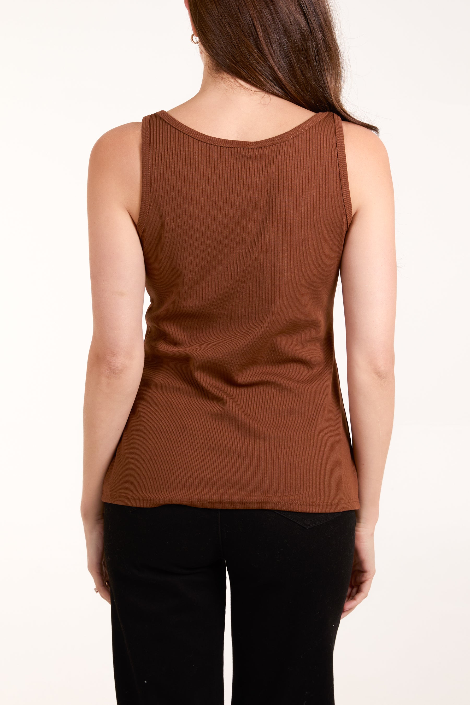 Ribbed Vest Top