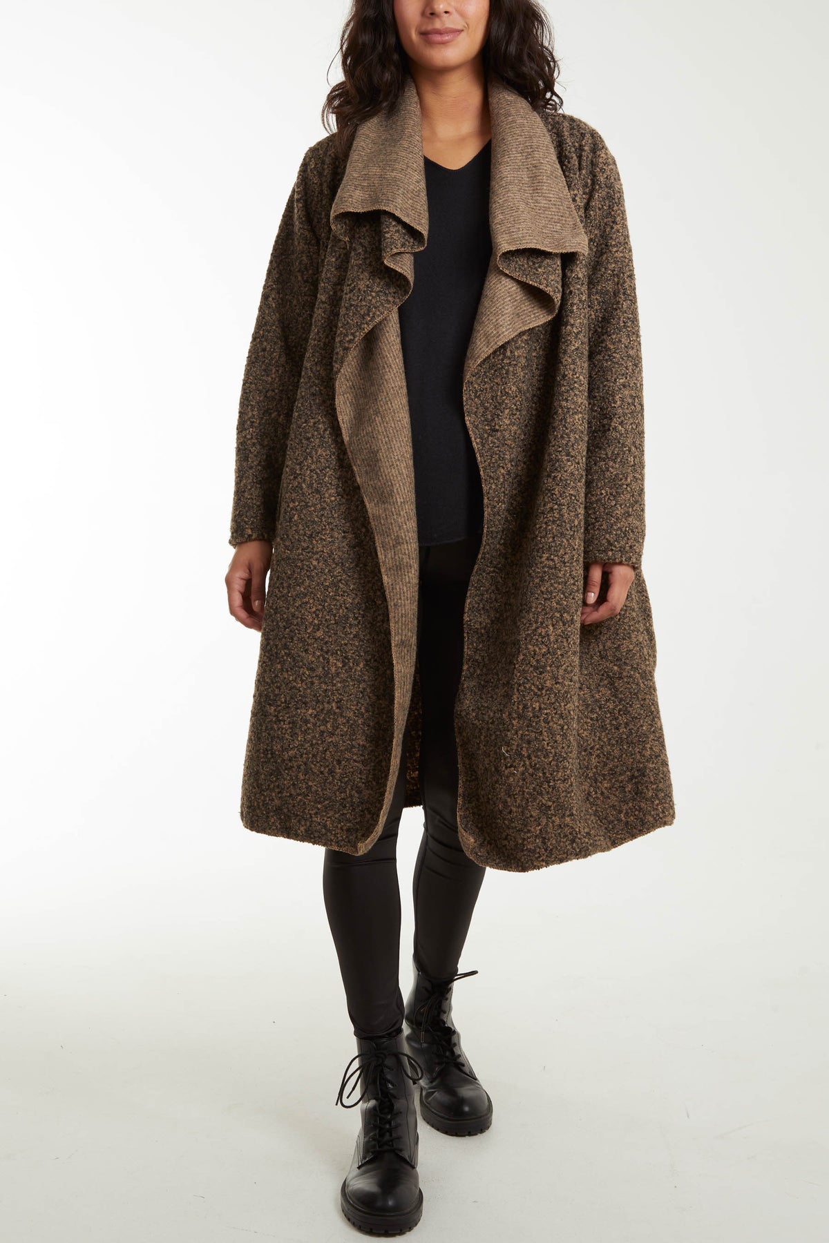 Waterfall Wool Lightweight Coat