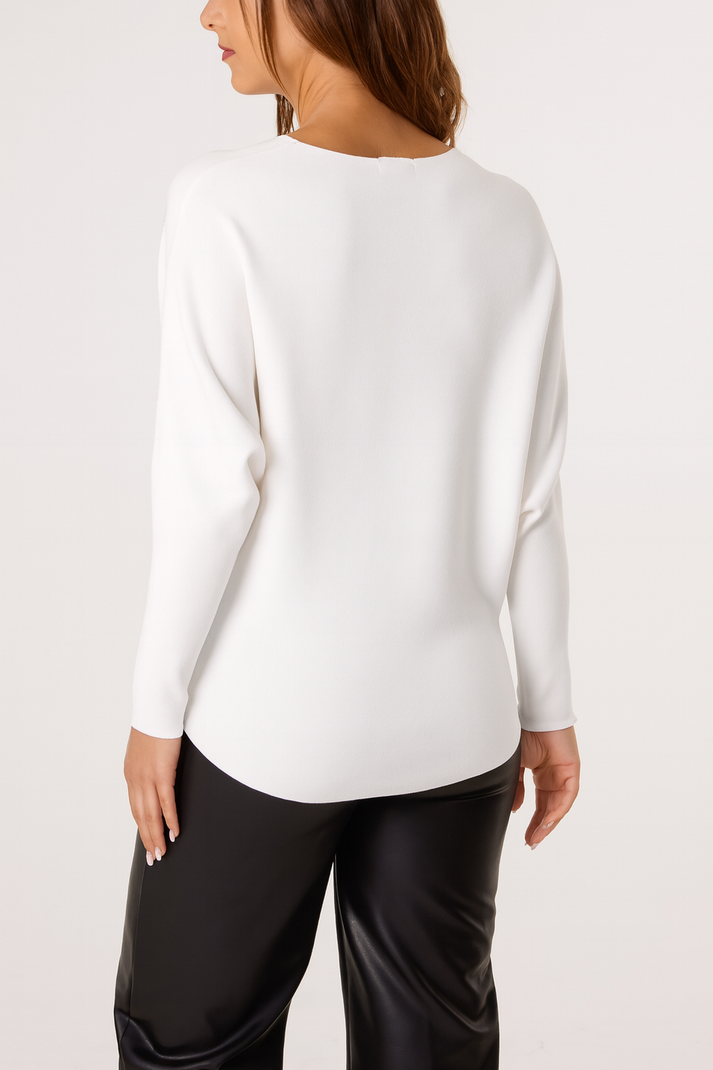 Sequin Heart Fine Knit Jumper