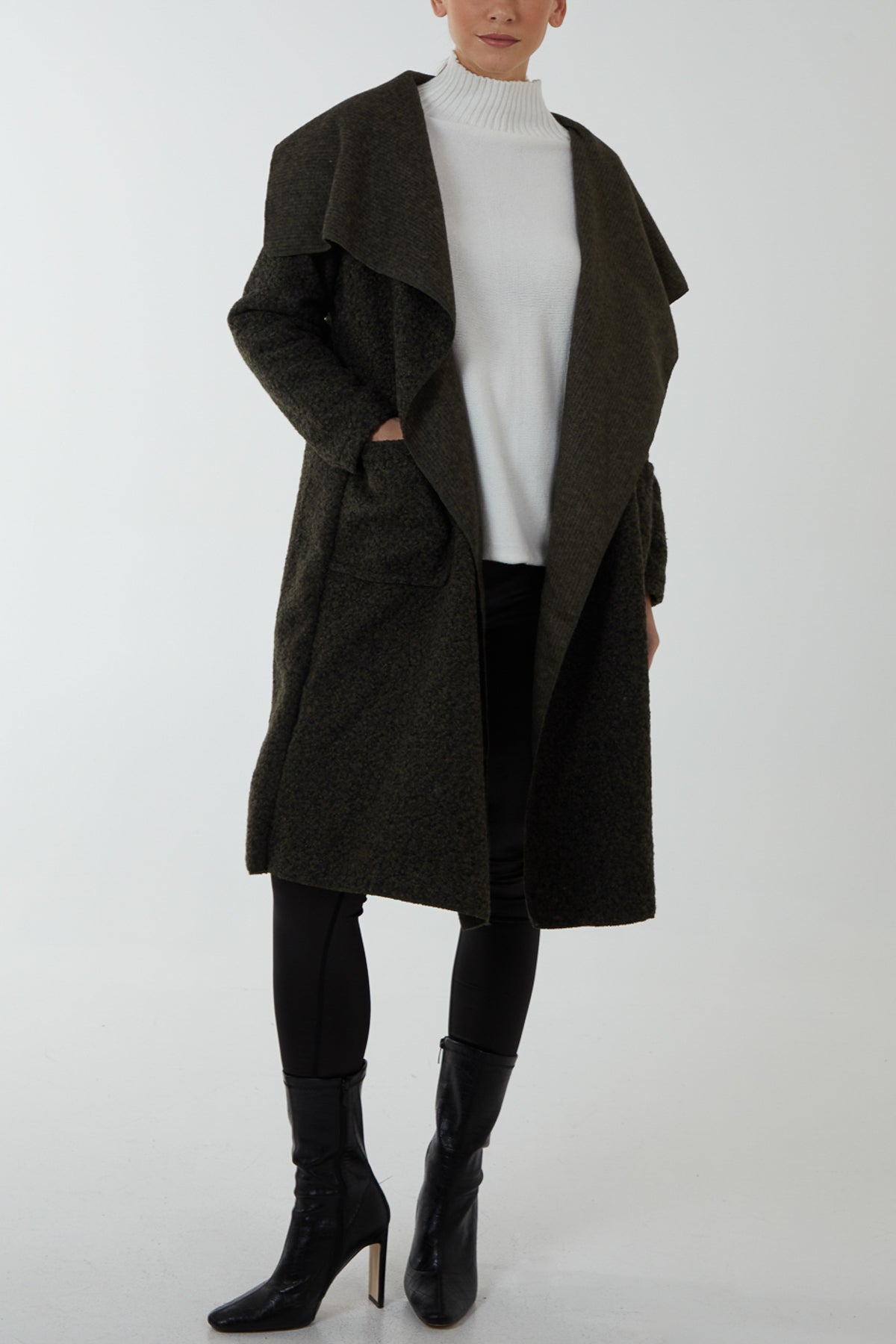 Waterfall Wool Lightweight Coat