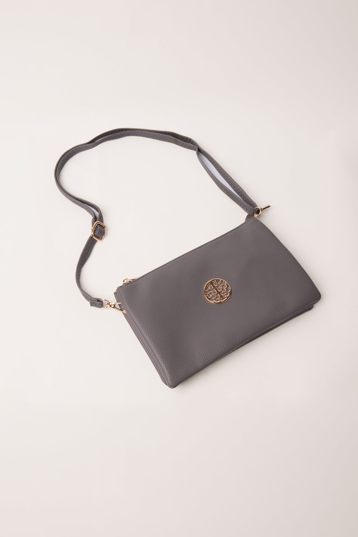 Medium Gold Detail Shoulder/Clutch Purse