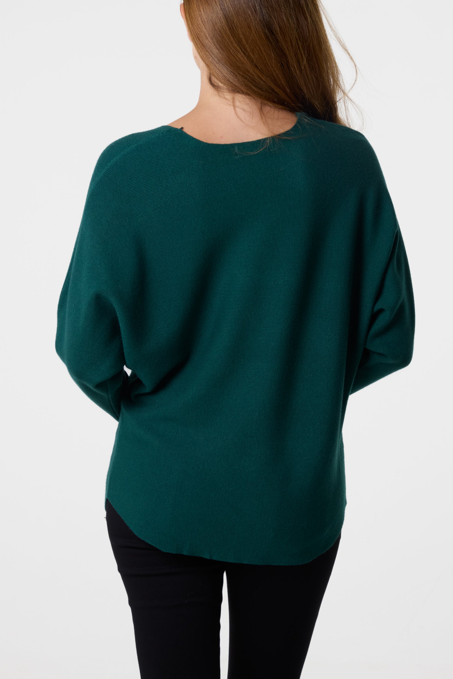 Sequin Star Fine Knit Jumper
