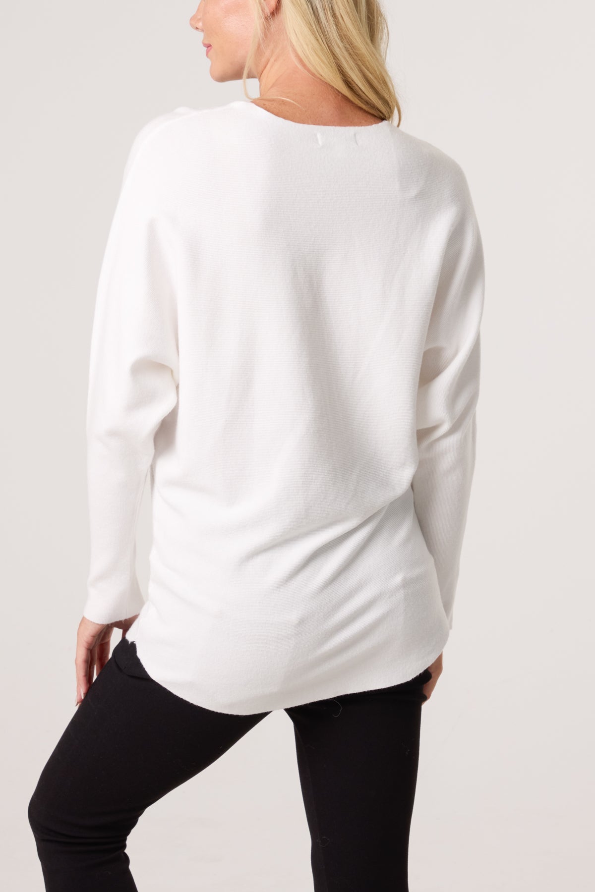 Diamante Embellished Shoulder Jumper