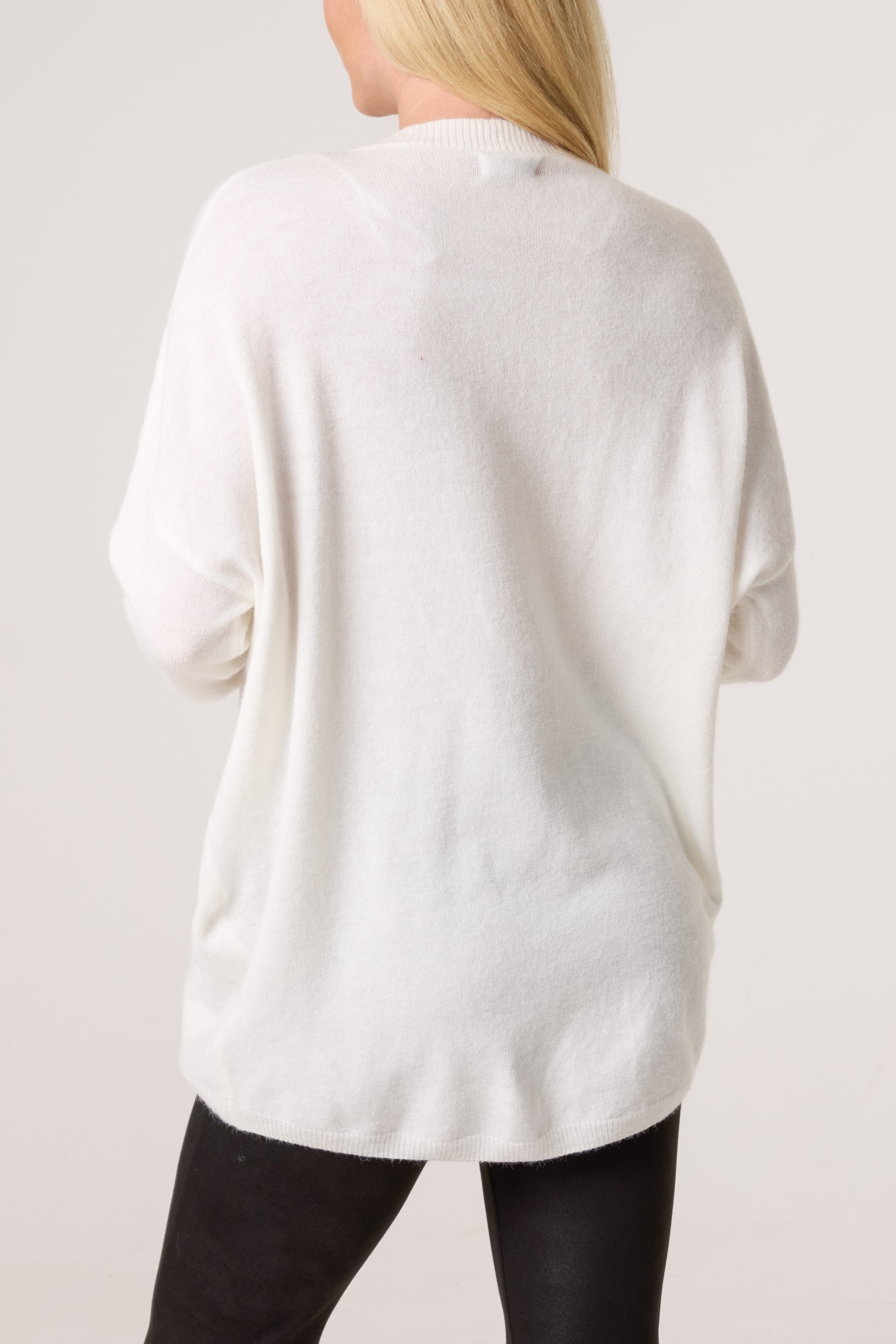 Pearl Embellished Flower Jumper
