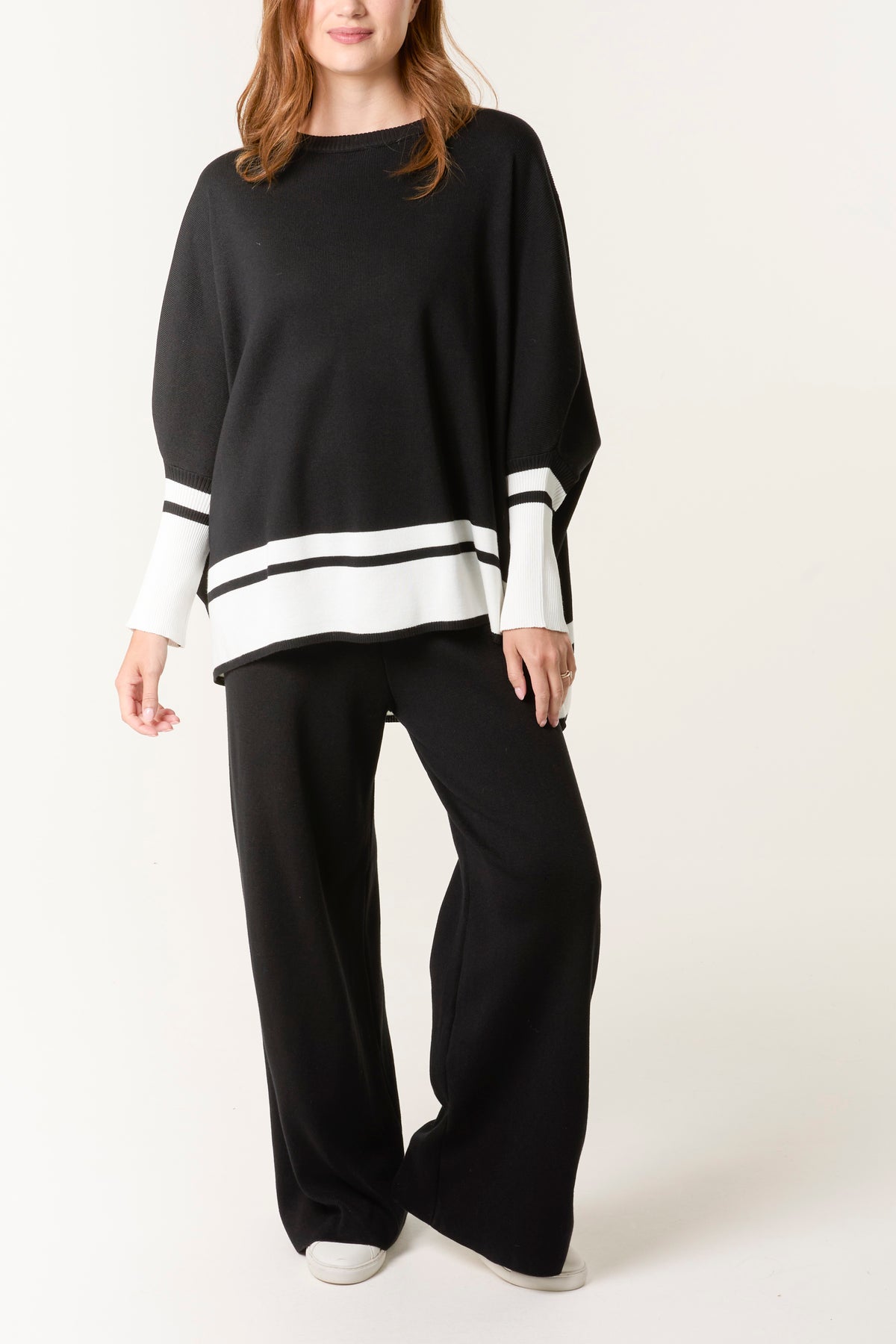 Border Striped Edge Co-Ord Set