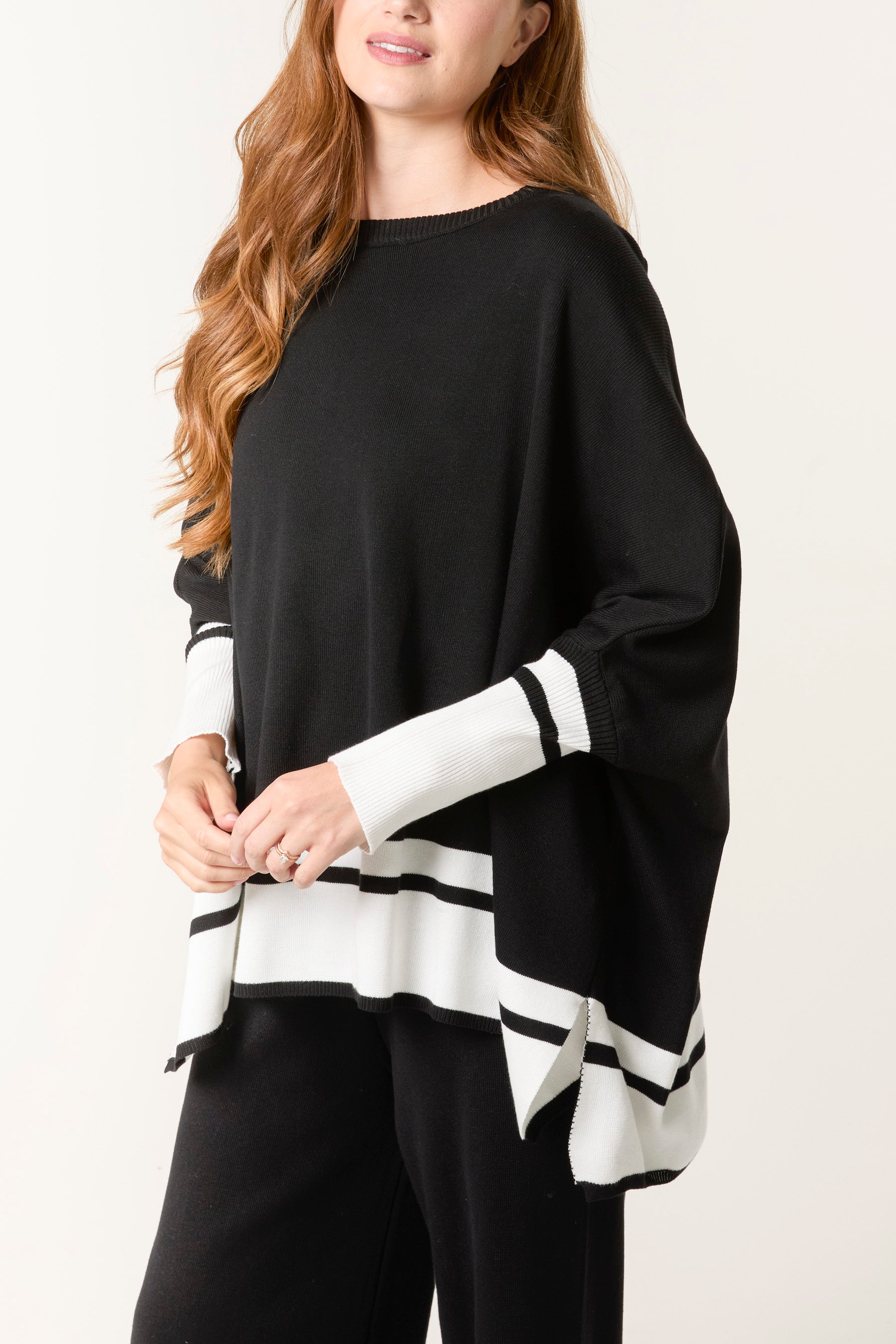 Border Striped Edge Co-Ord Set