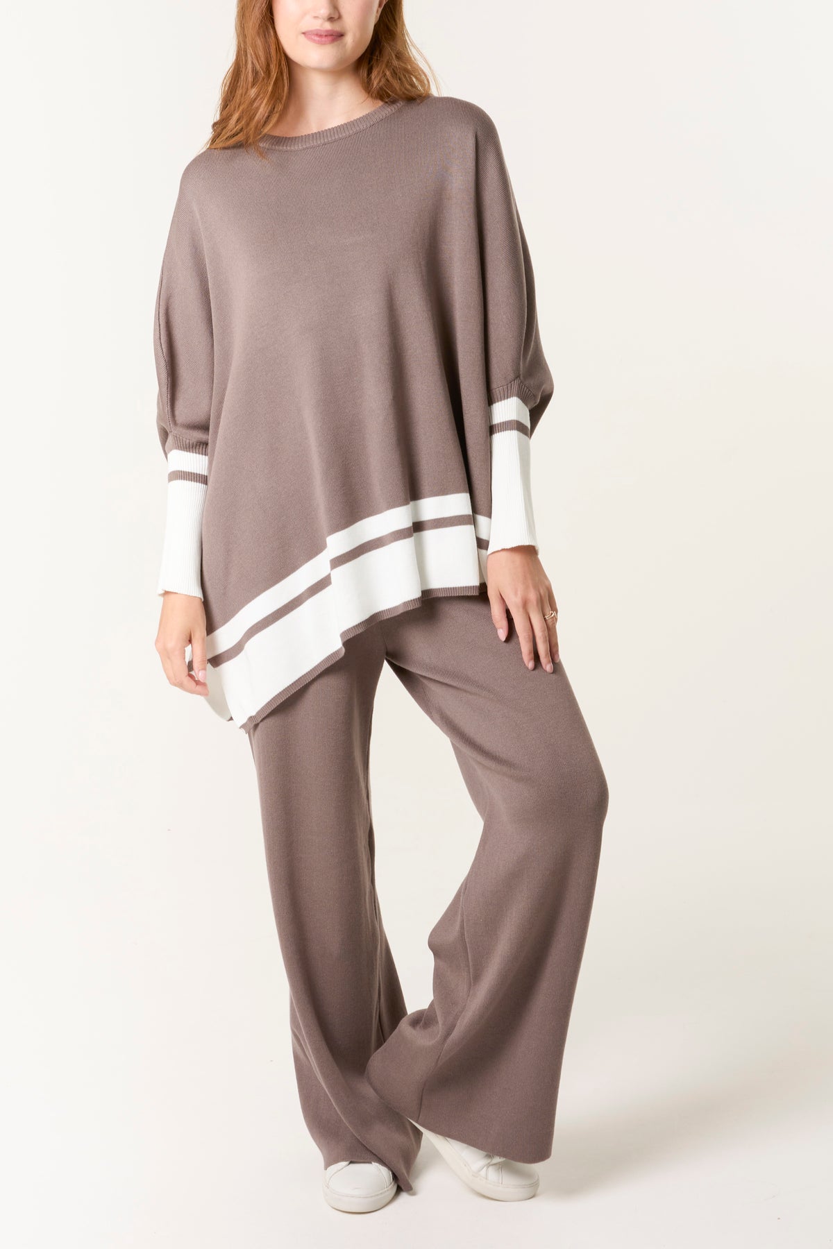 Border Striped Edge Co-Ord Set