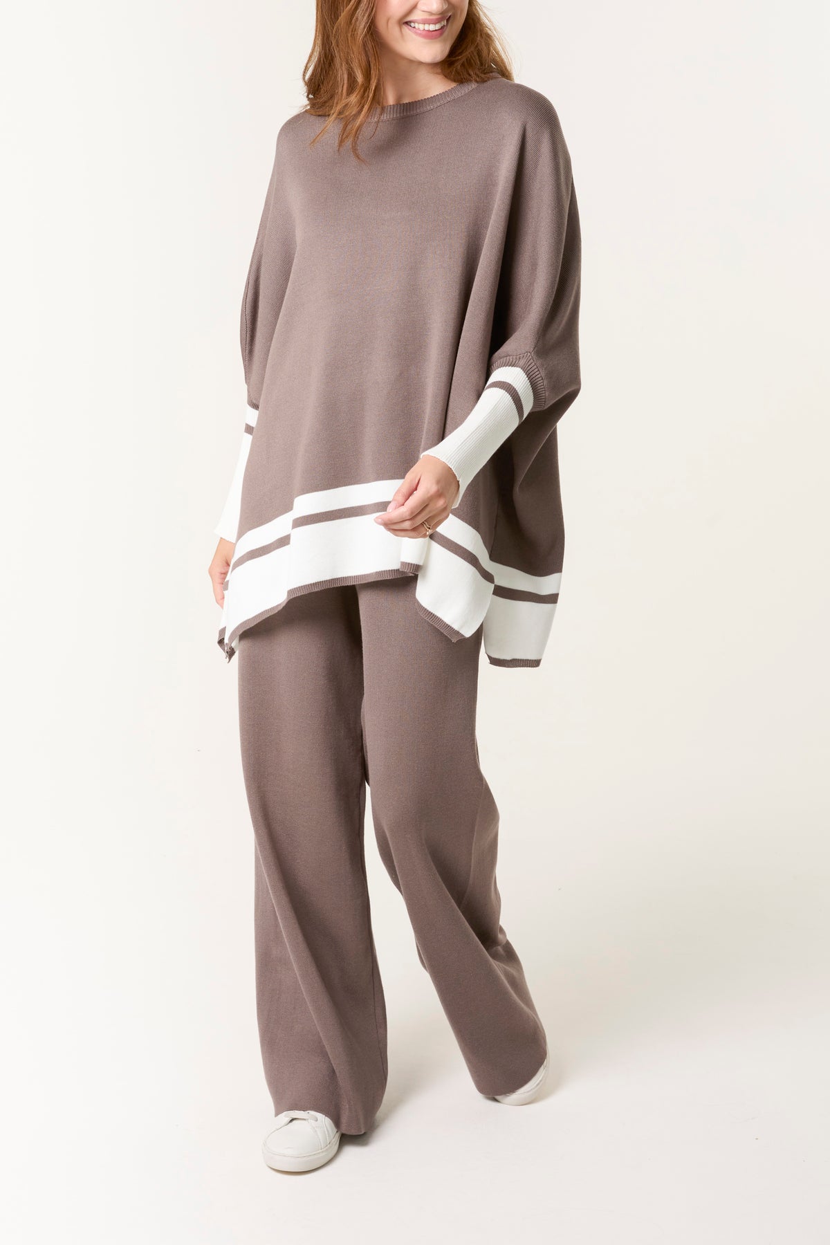 Border Striped Edge Co-Ord Set