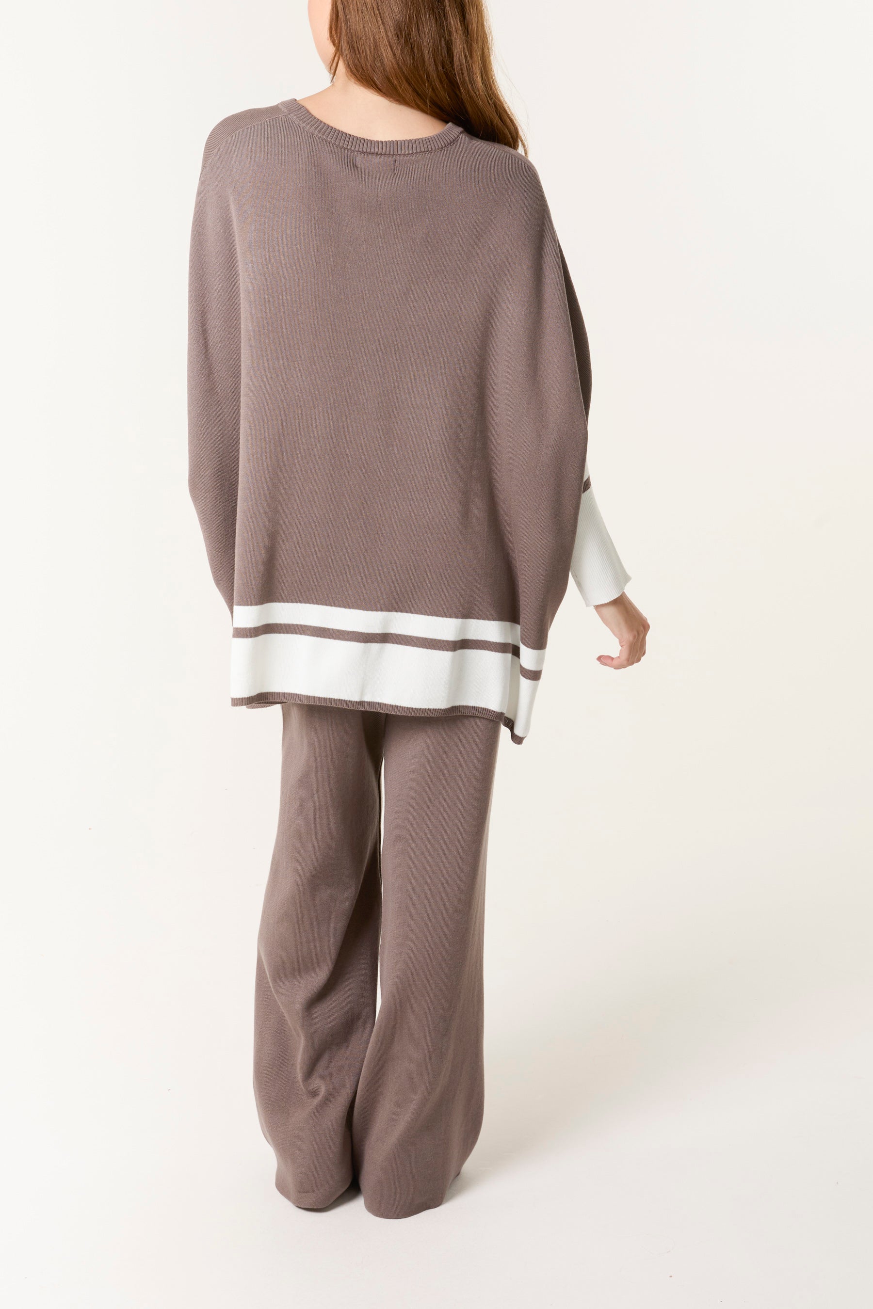 Border Striped Edge Co-Ord Set