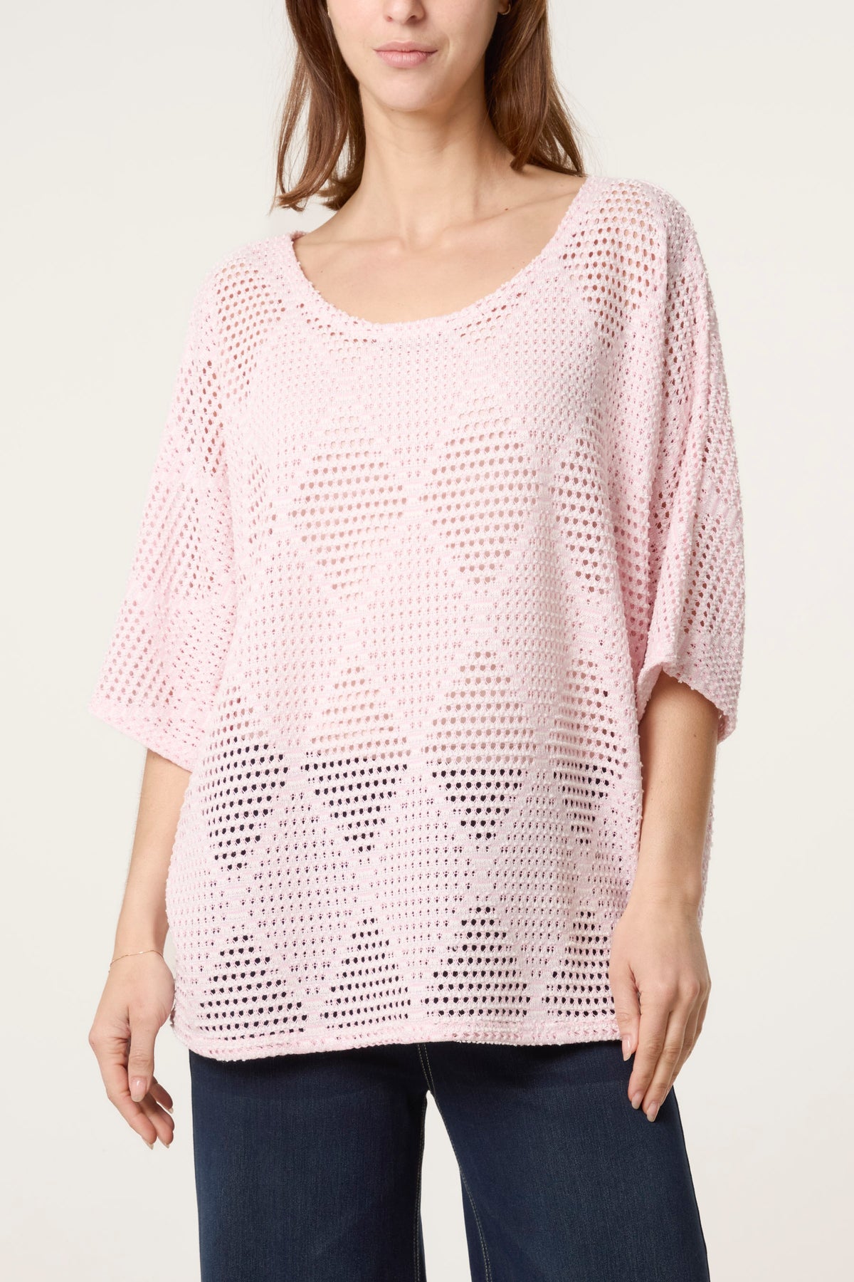 Diamond Net Cotton Top