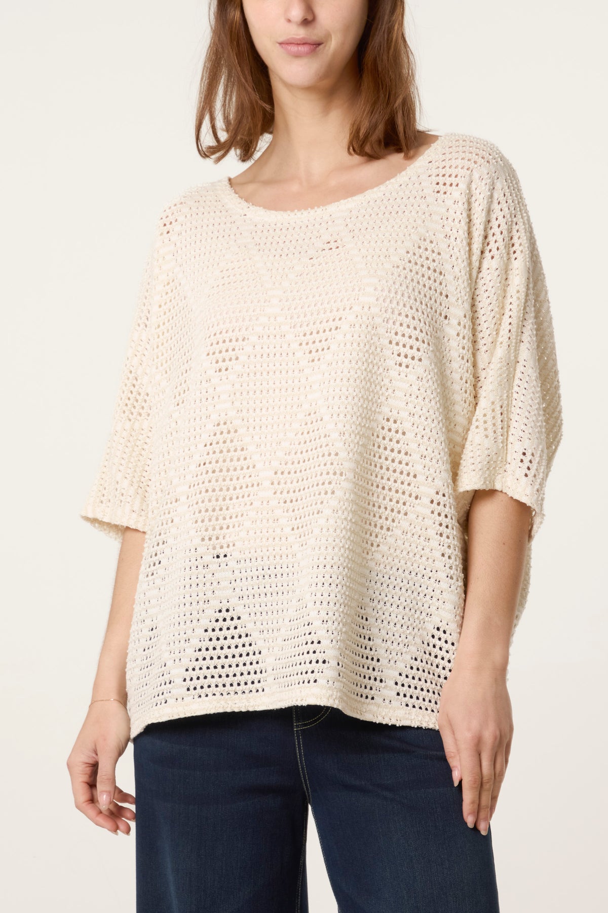 Diamond Net Cotton Top