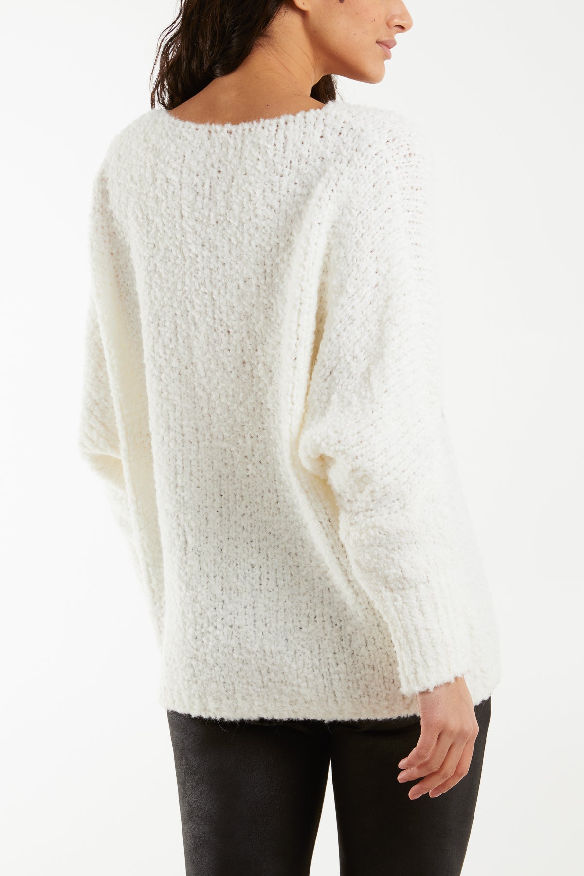 Wool Blend Daisy Boucle Super Soft Knit