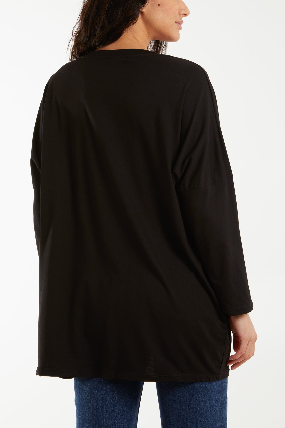 Multicolour Fluffy Daisy Long Sleeve Top