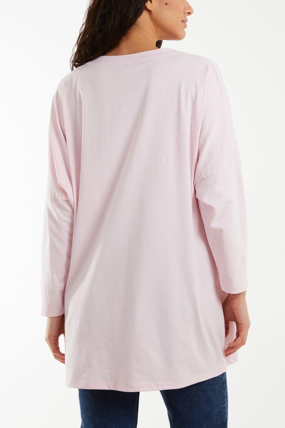 Multicolour Fluffy Daisy Long Sleeve Top