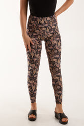 Paisley Print Soft Touch Leggings