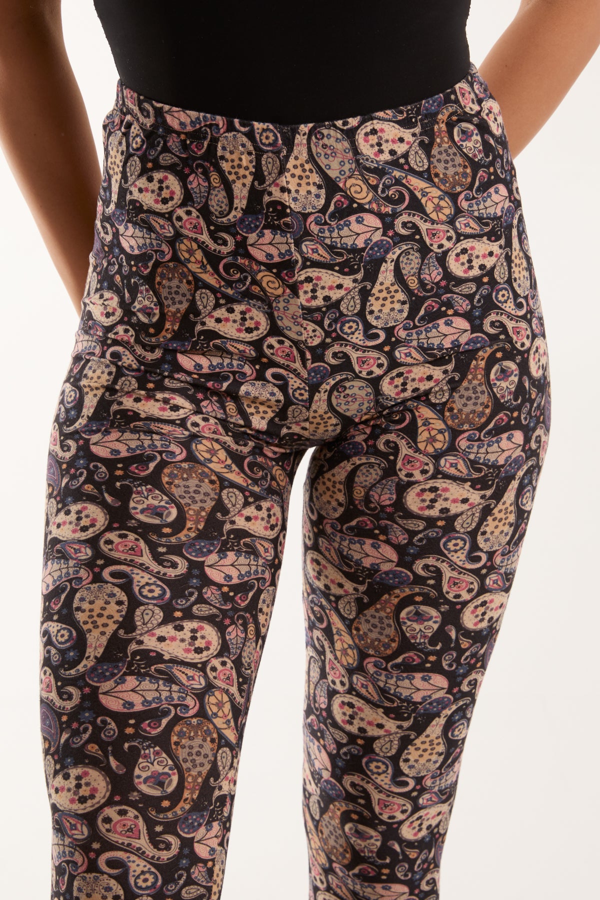 Paisley Print Soft Touch Leggings
