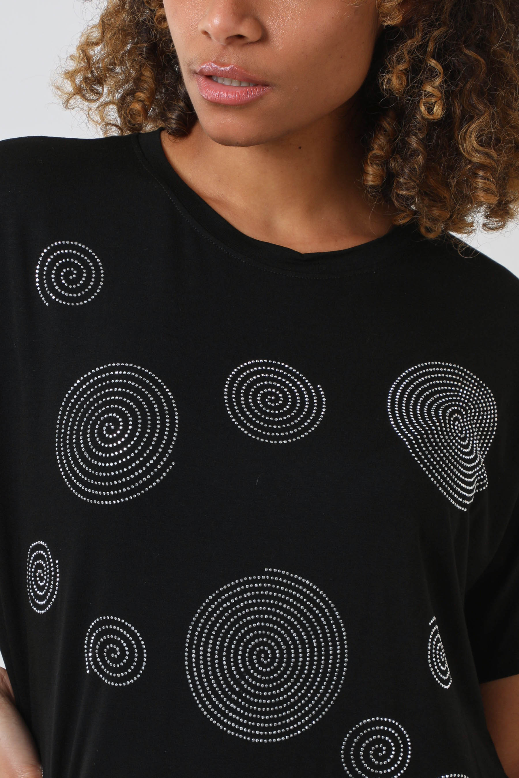Hotfix Swirl Oversized T Shirt
