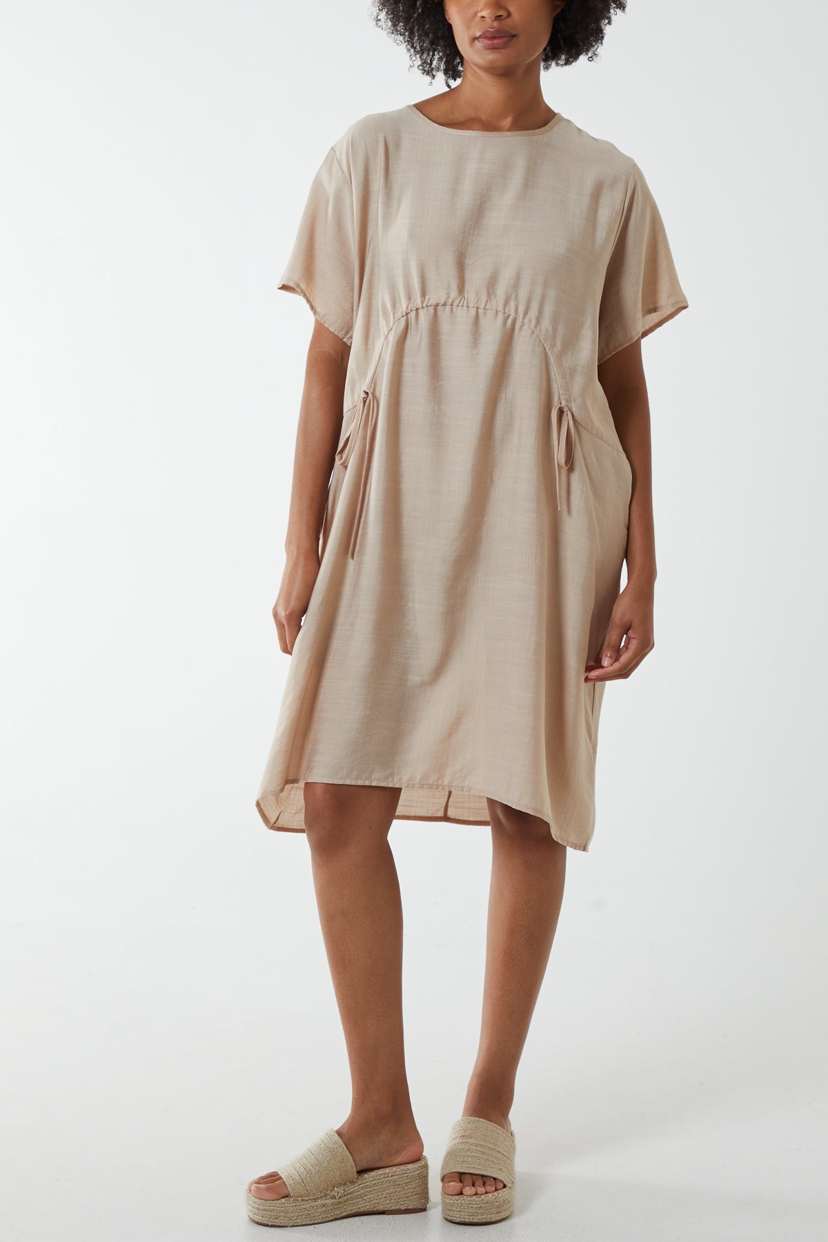 Adjustable Cocoon Pocket Dress