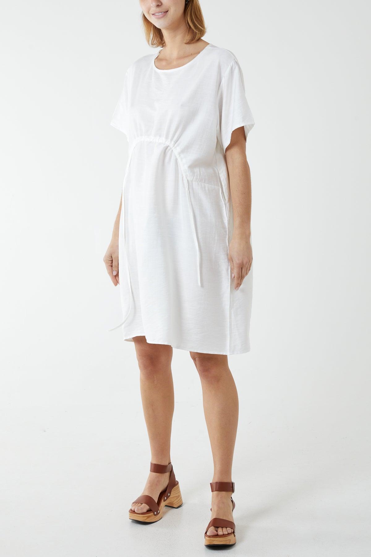 Adjustable Cocoon Pocket Dress