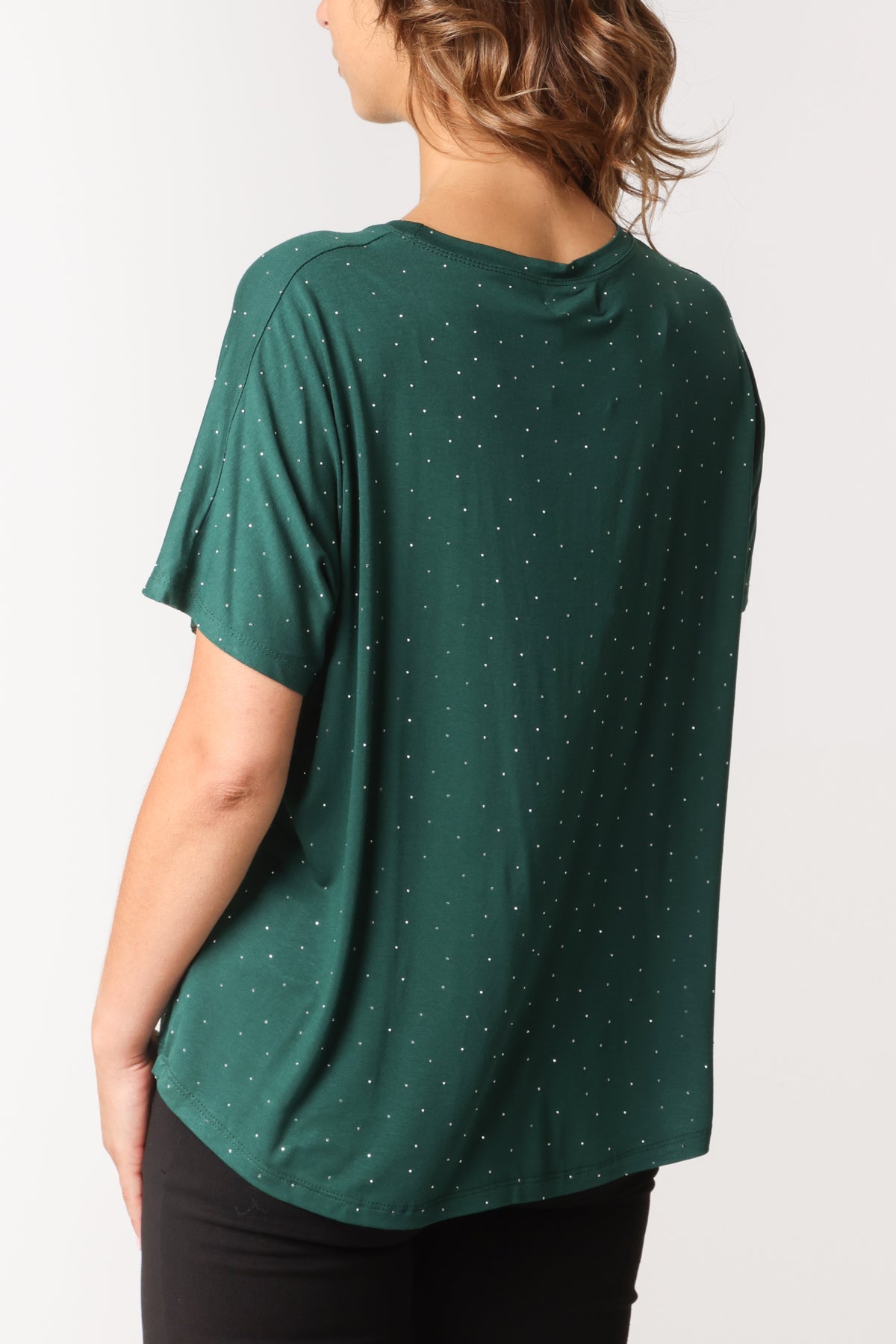 Embellished Round Neck T-Shirt