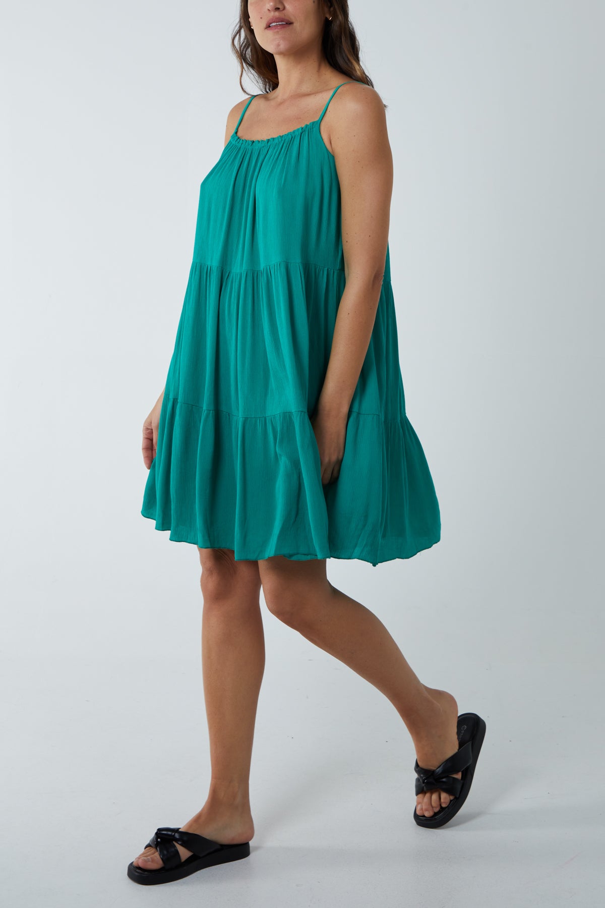 Tiered Cami Mini Dress