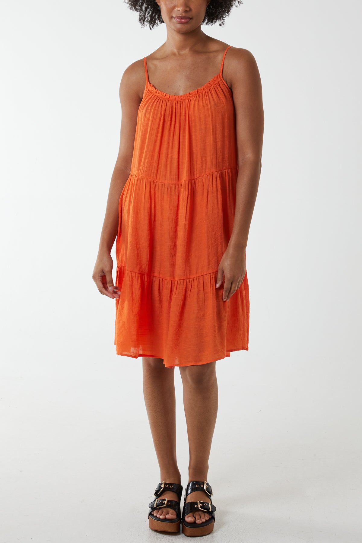 Tiered Cami Mini Dress