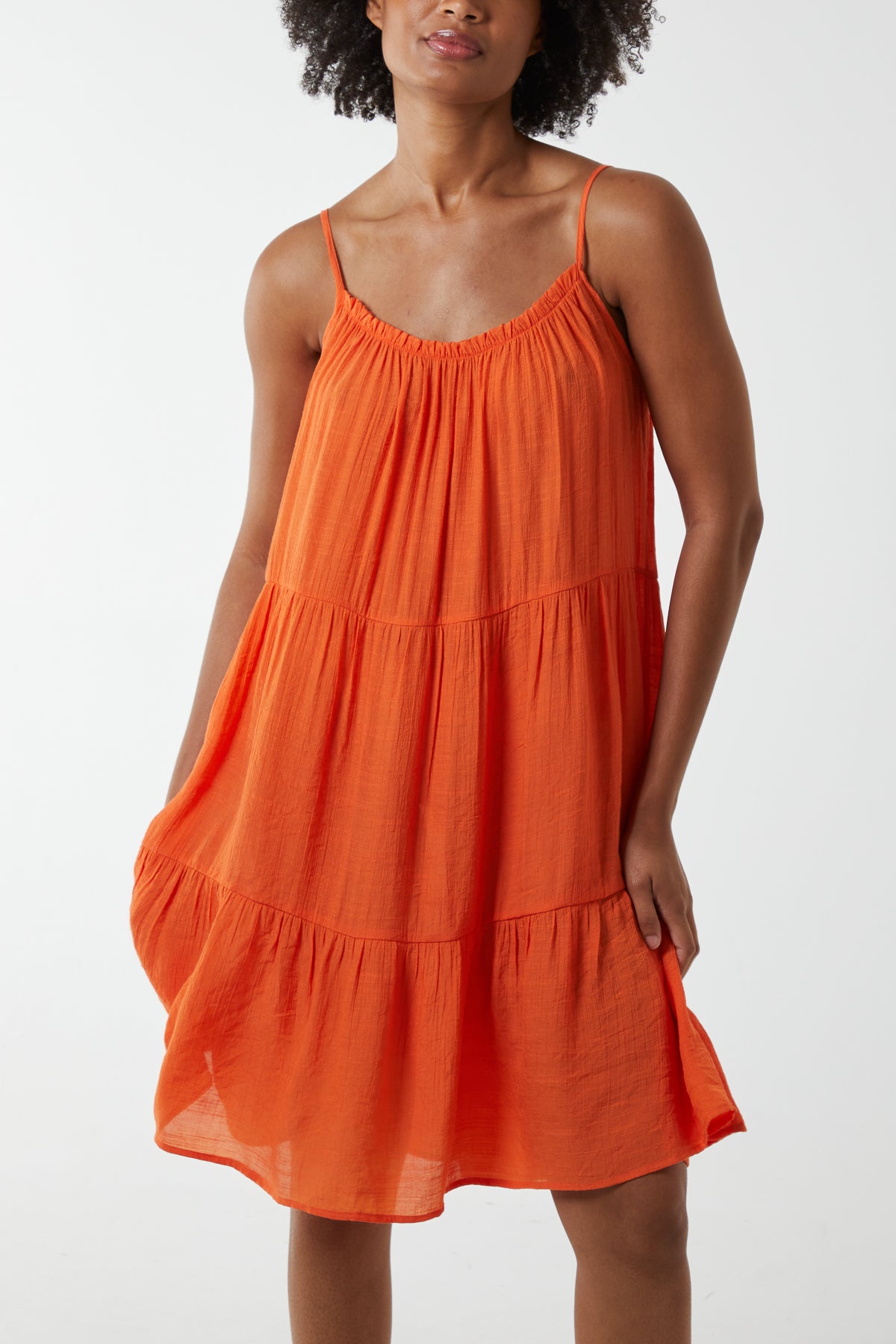 Tiered Cami Mini Dress