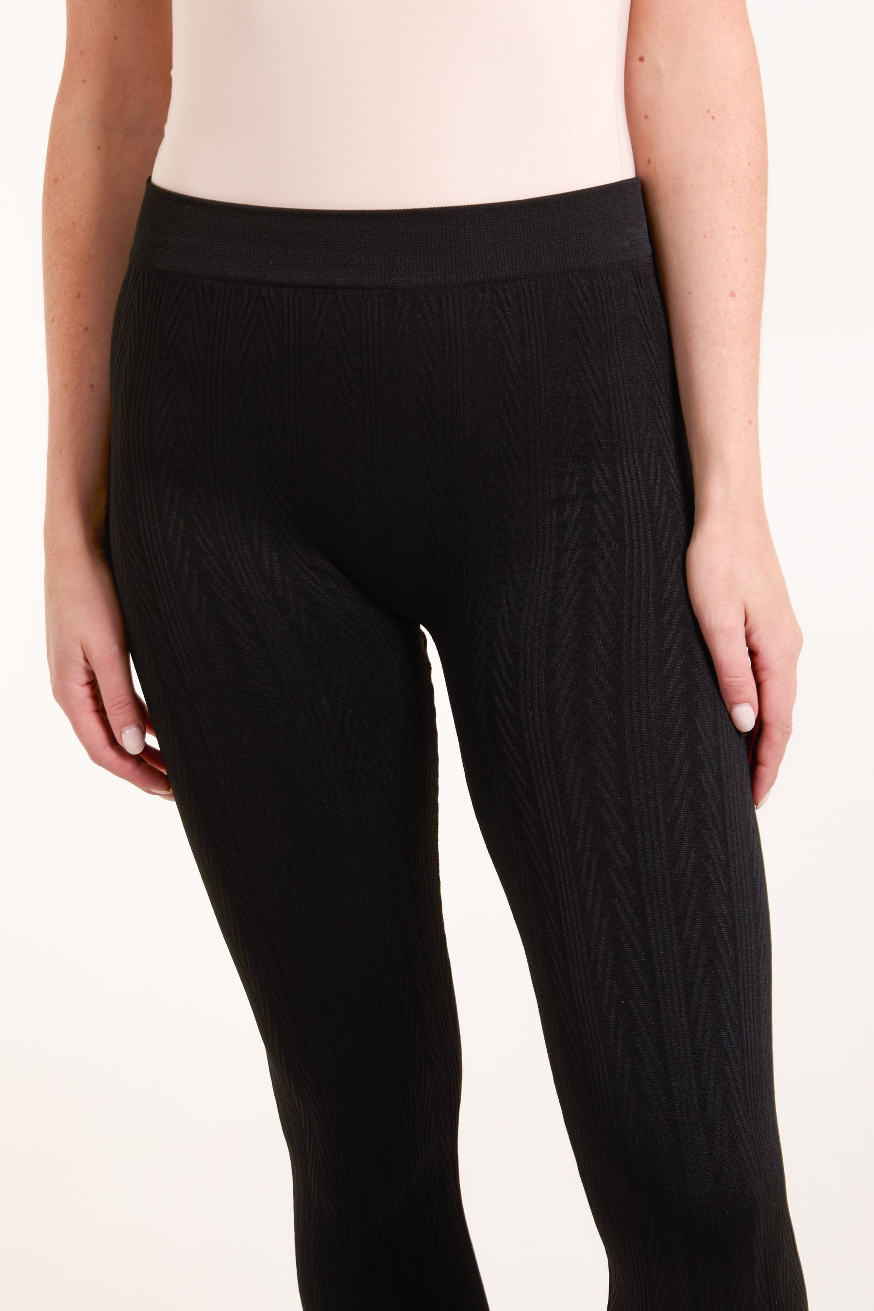 Cable Pattern Leggings