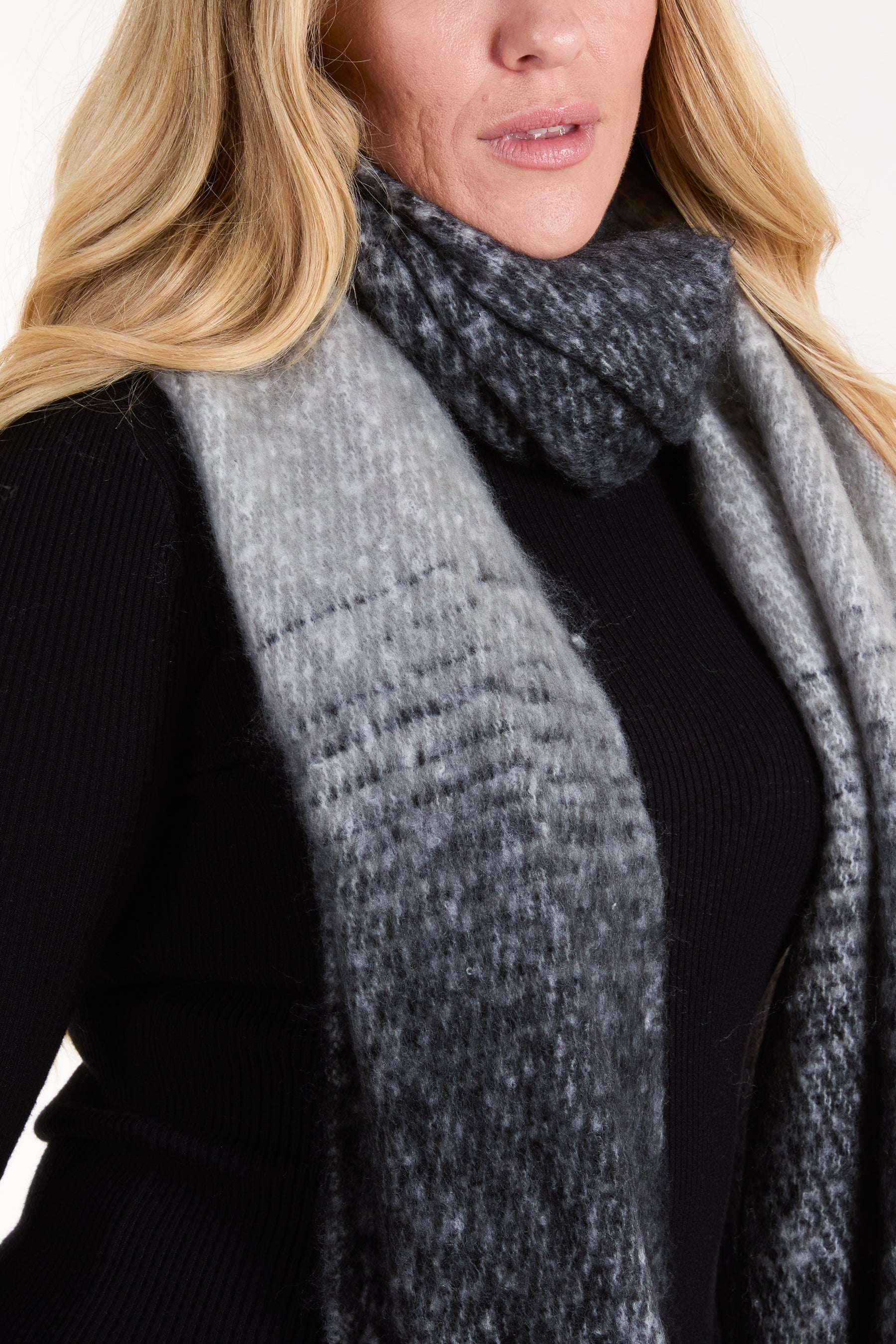 Ombré Brushed Scarf