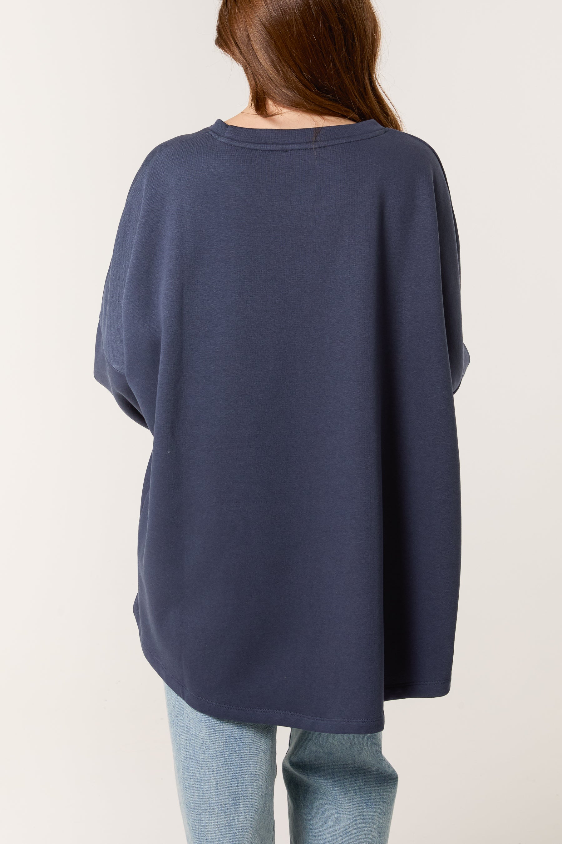 Bow Front Oversized Sweatshirt