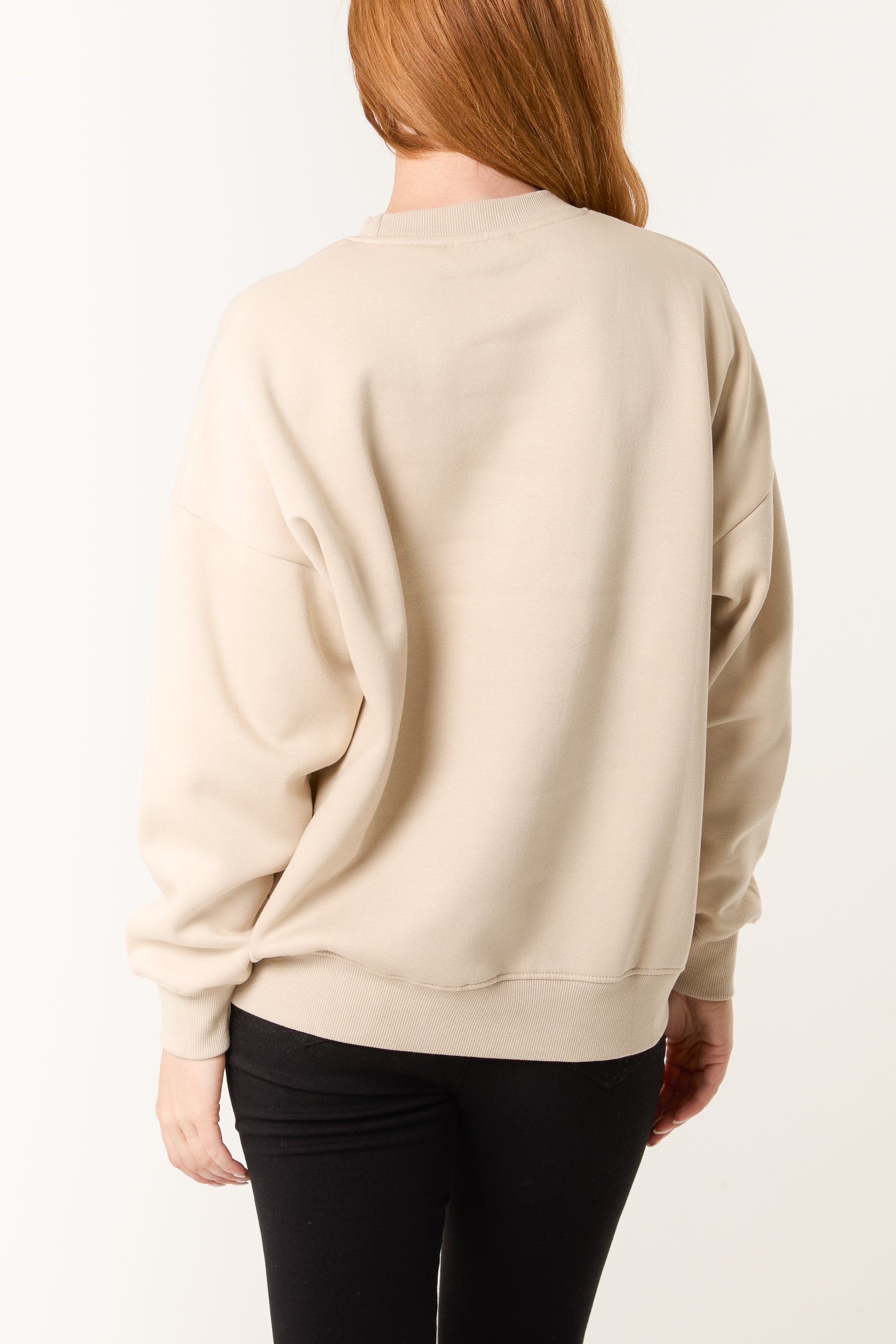 Embellished & Animal Heart Sweatshirt
