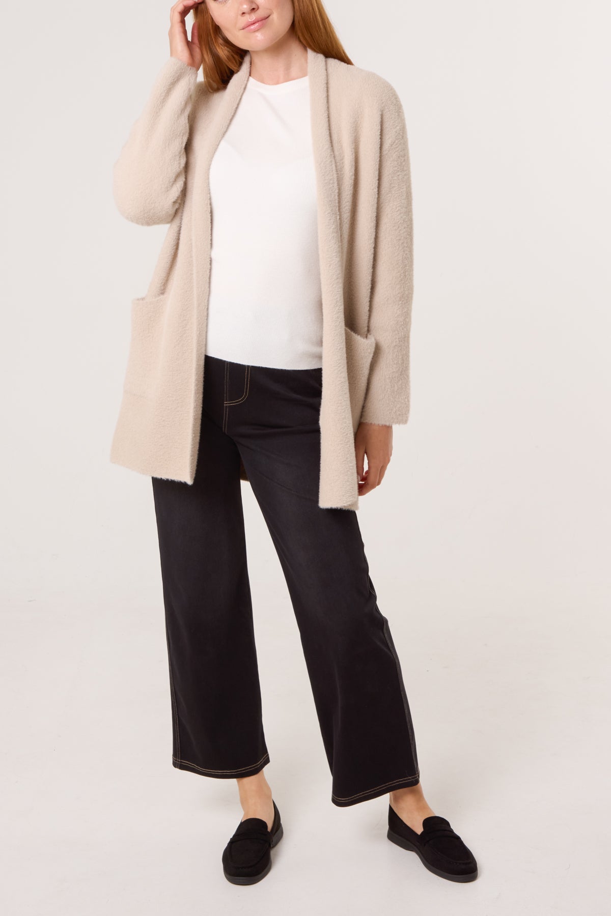 Soft & Fluffy Mid Length Cardigan