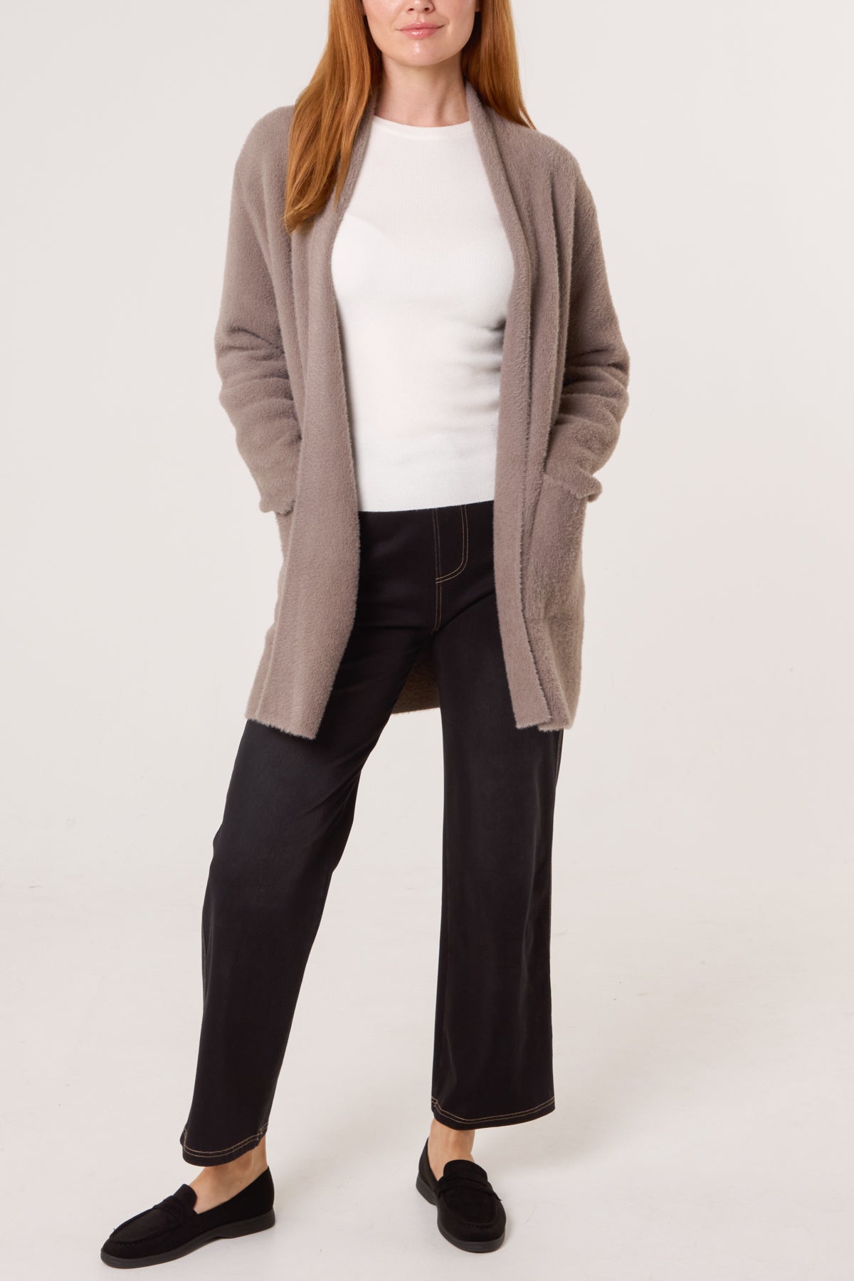 Soft & Fluffy Mid Length Cardigan