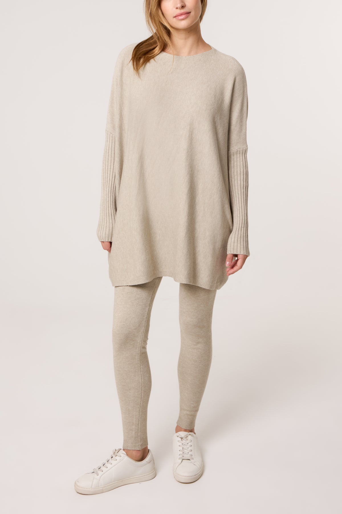 Batwing Jumper & Leggings Knit Co-Ord