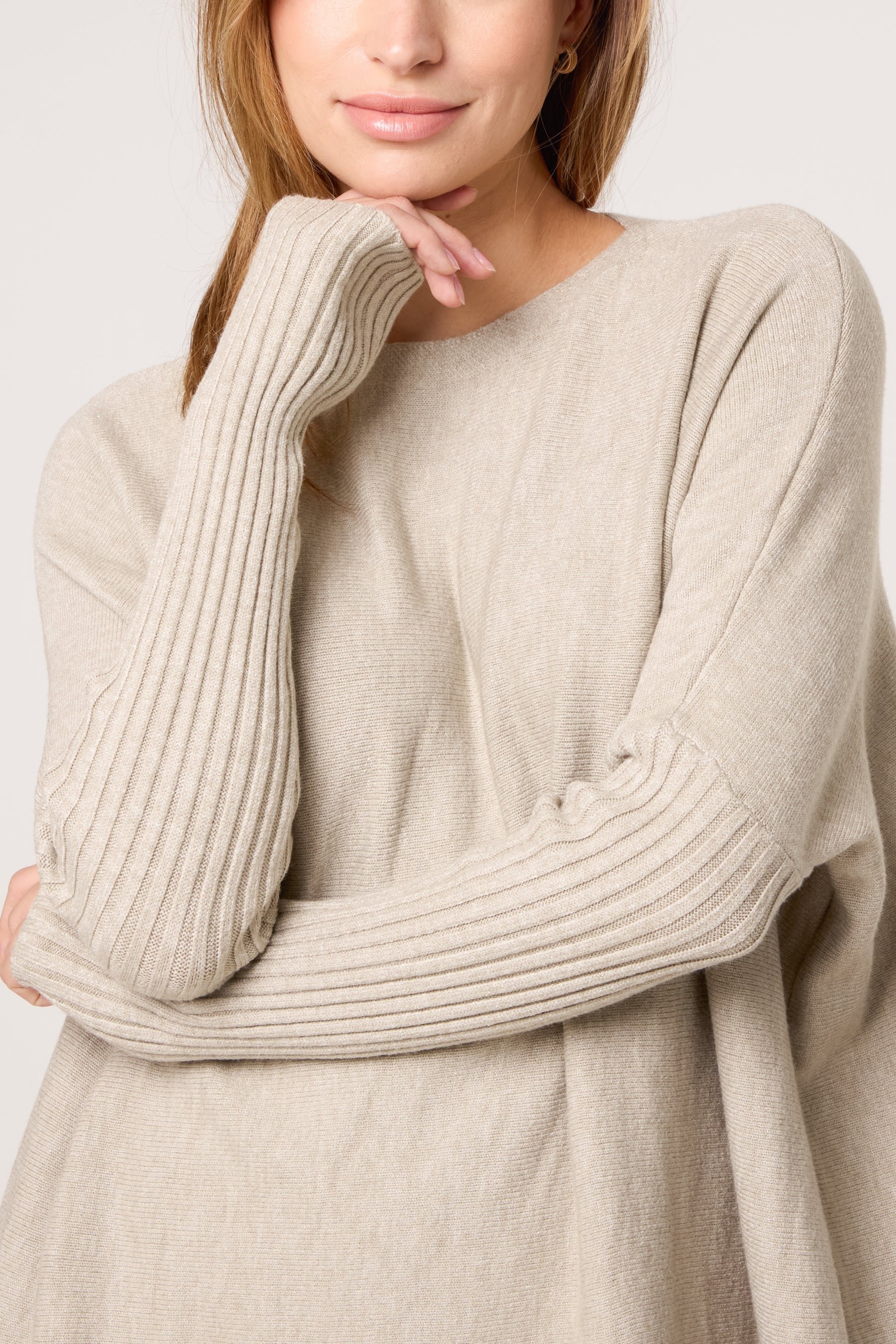 Batwing Jumper & Leggings Knit Co-Ord