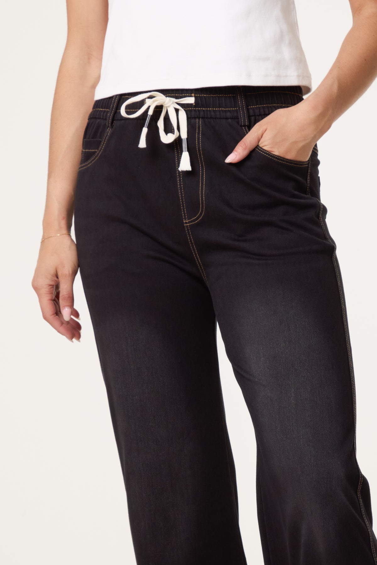 Elastic Wash Jean - Size XL