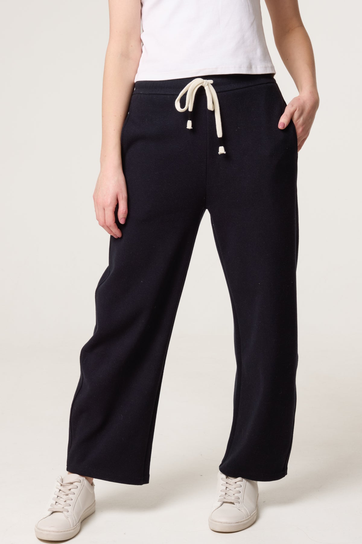 Wide Leg Jogger Trousers