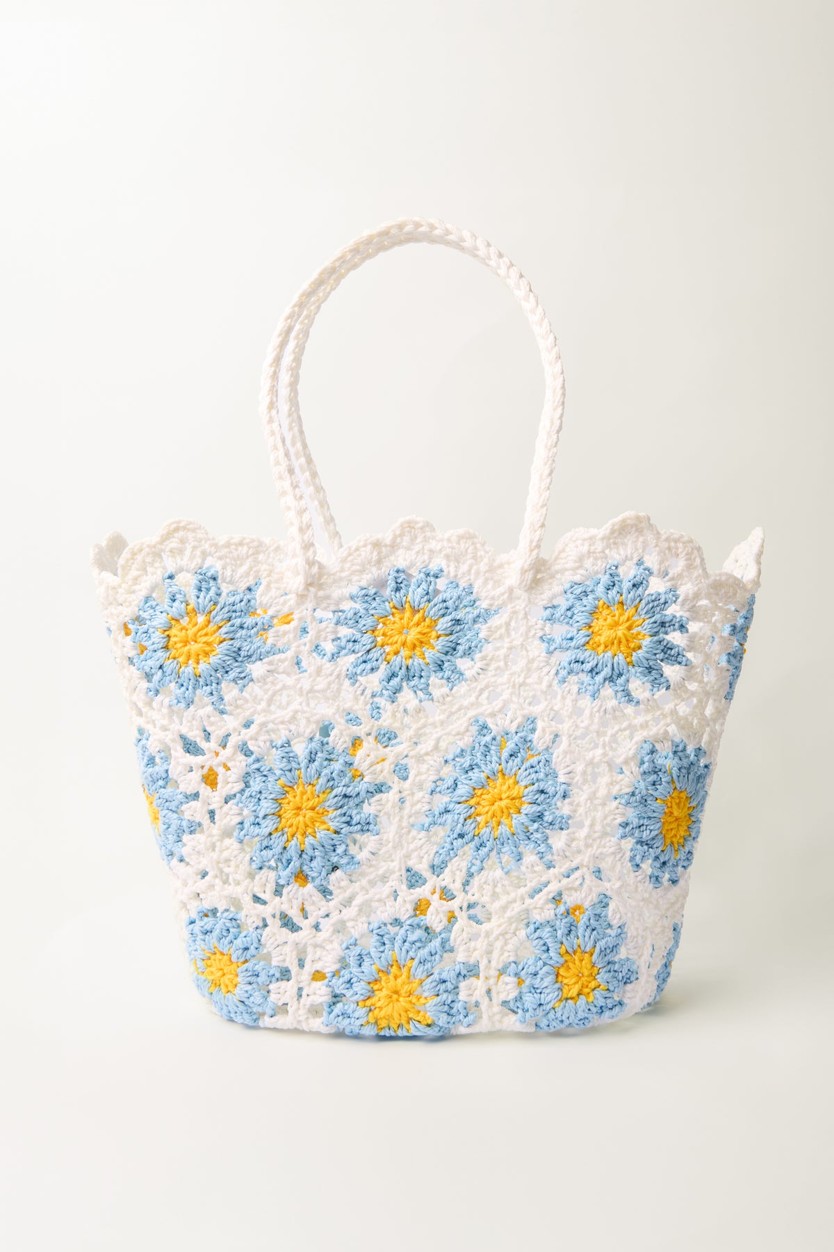 Daisies Crochet Bag