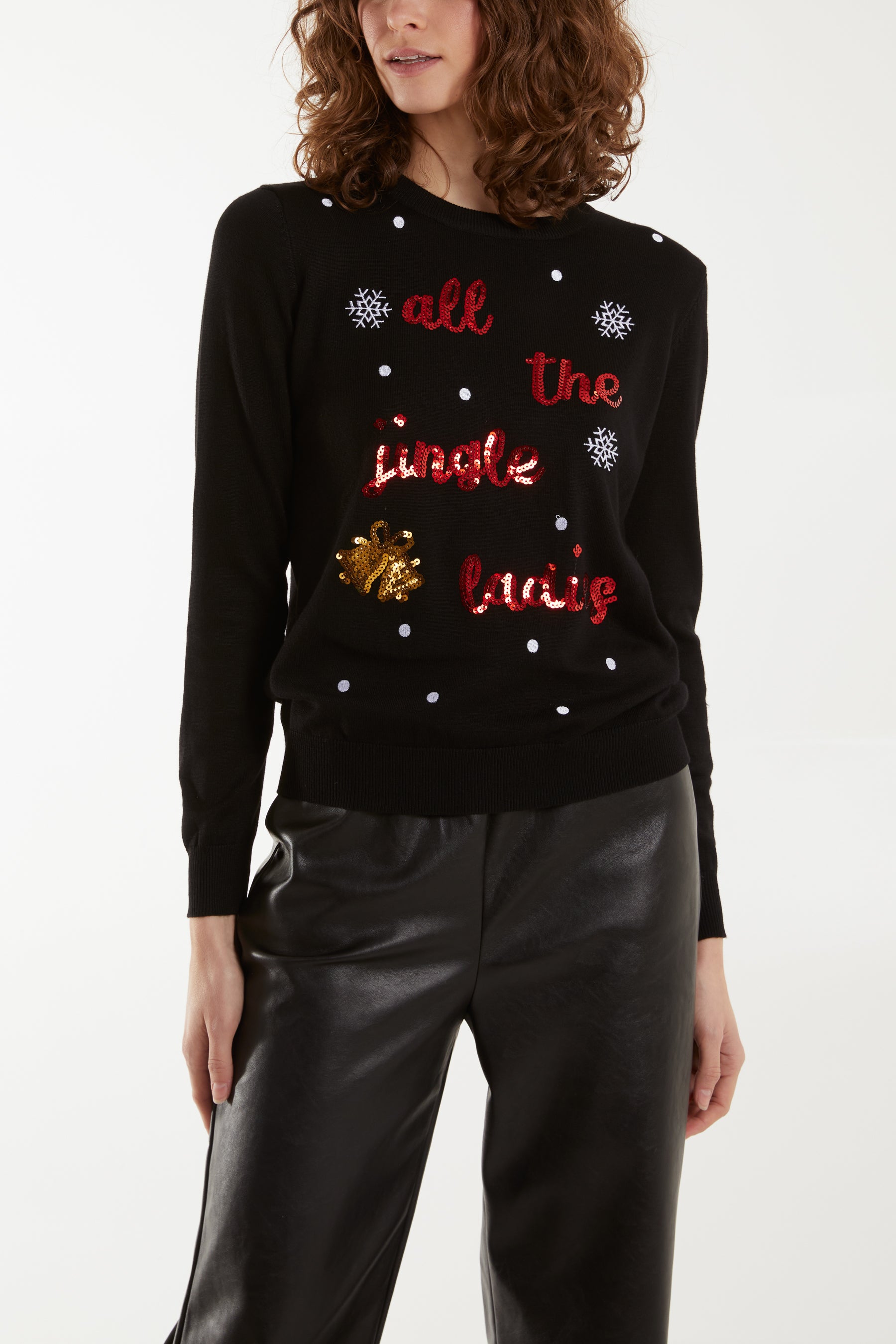 Jingle shop ladies jumper