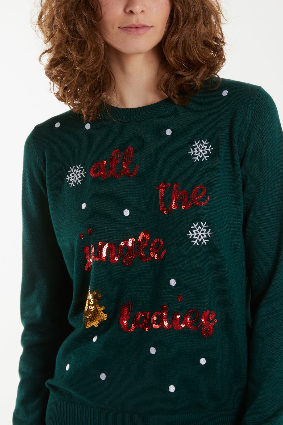 All The Jingle Ladies Festive Jumper
