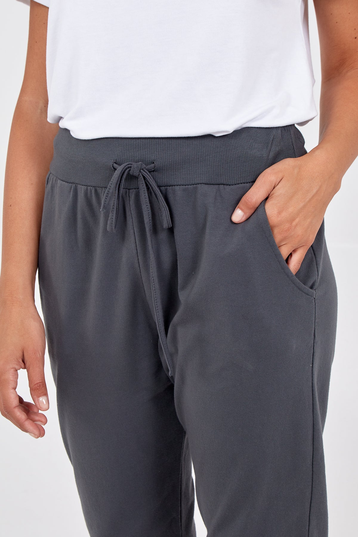 Plain Elasticated Joggers