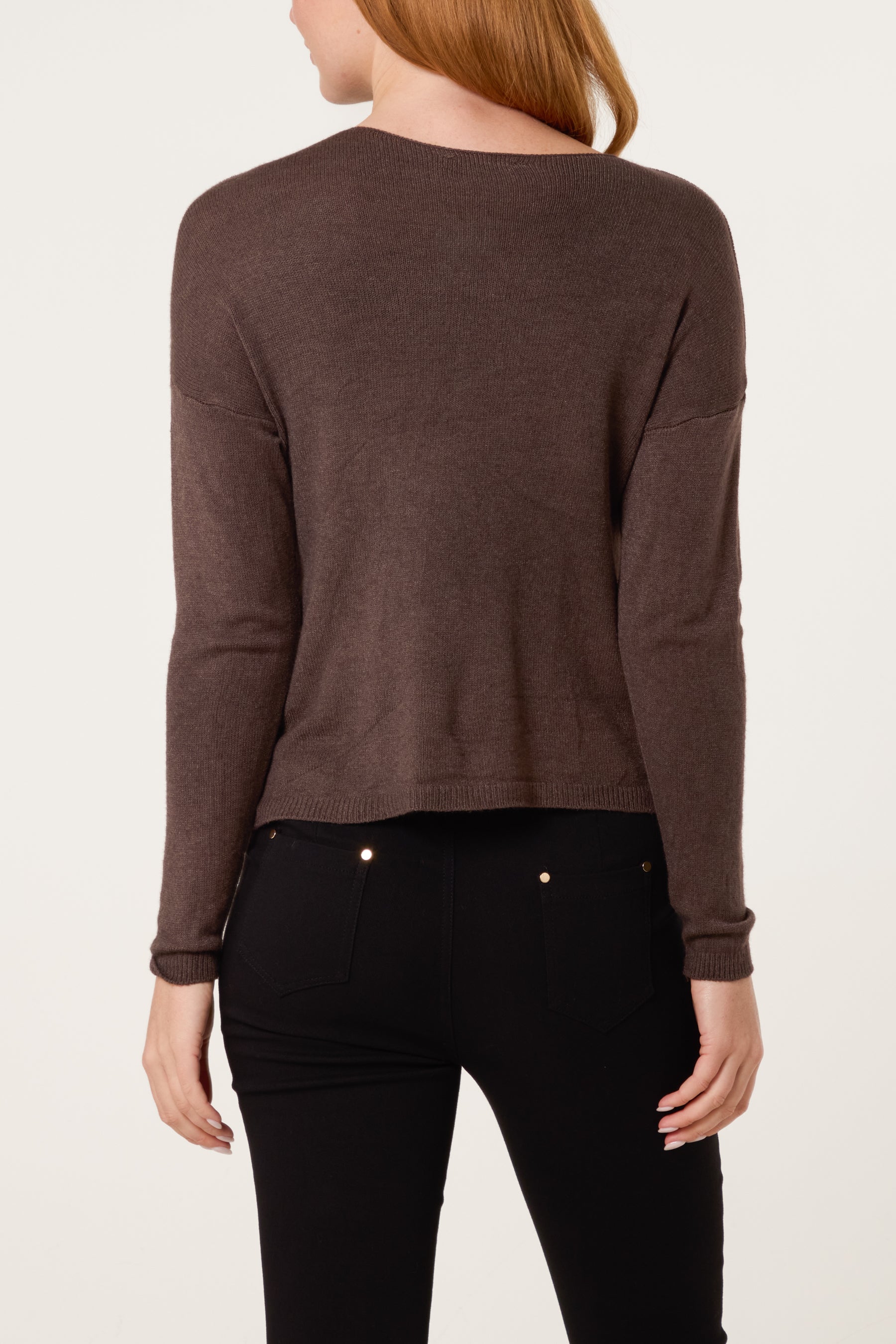 Ribbed Star Jumper