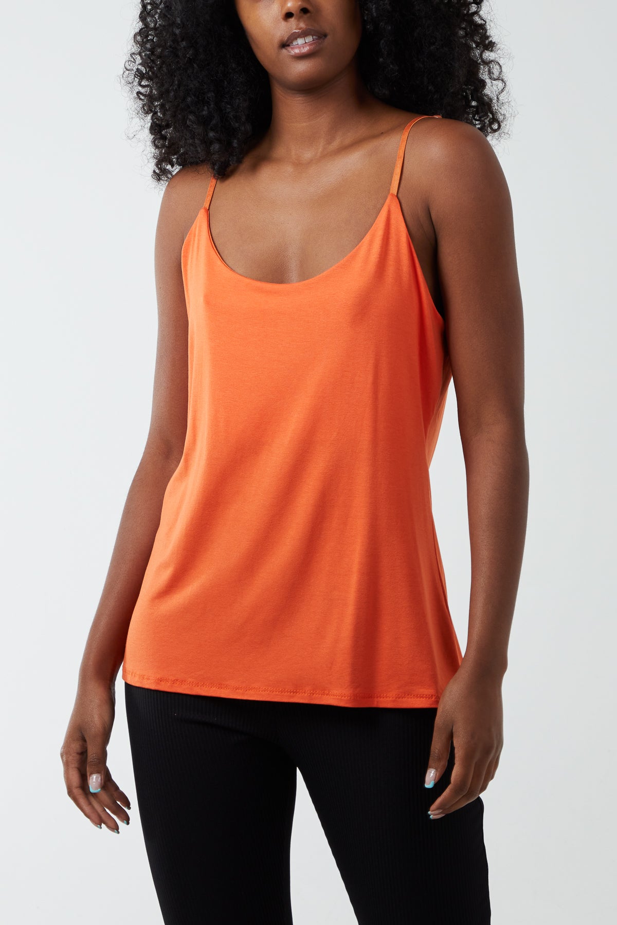 Adjustable Cami Strap Semi Lined Vest
