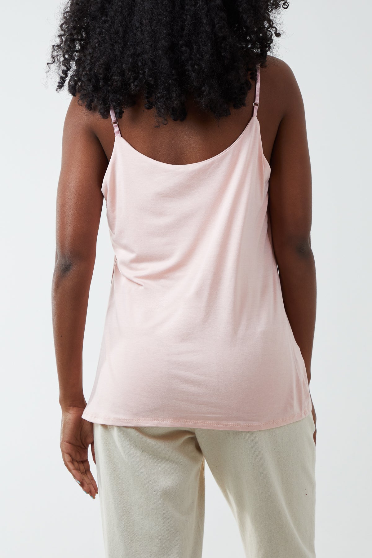 Adjustable Cami Strap Semi Lined Vest