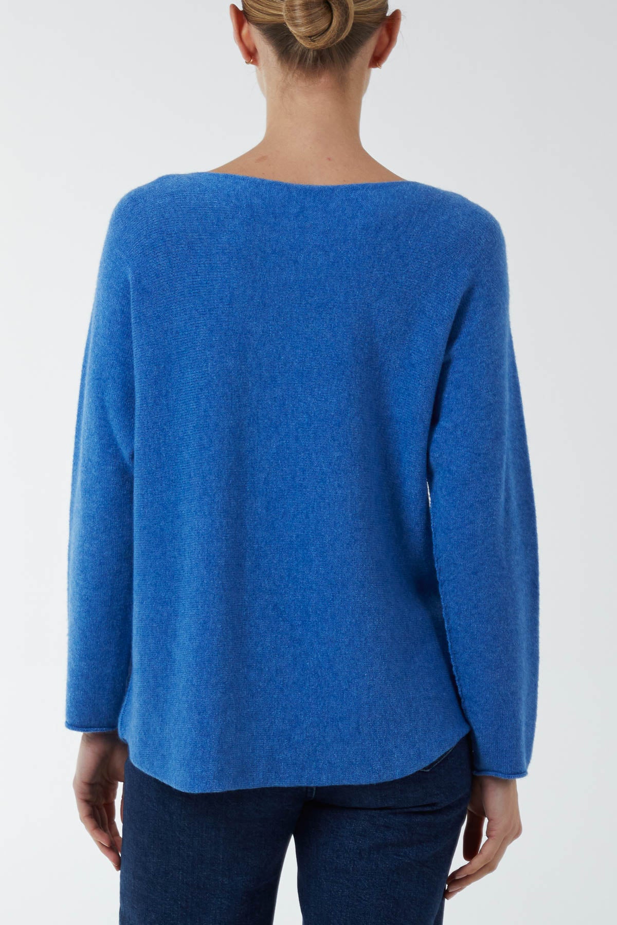 Round Neck Fine Knit Jumper