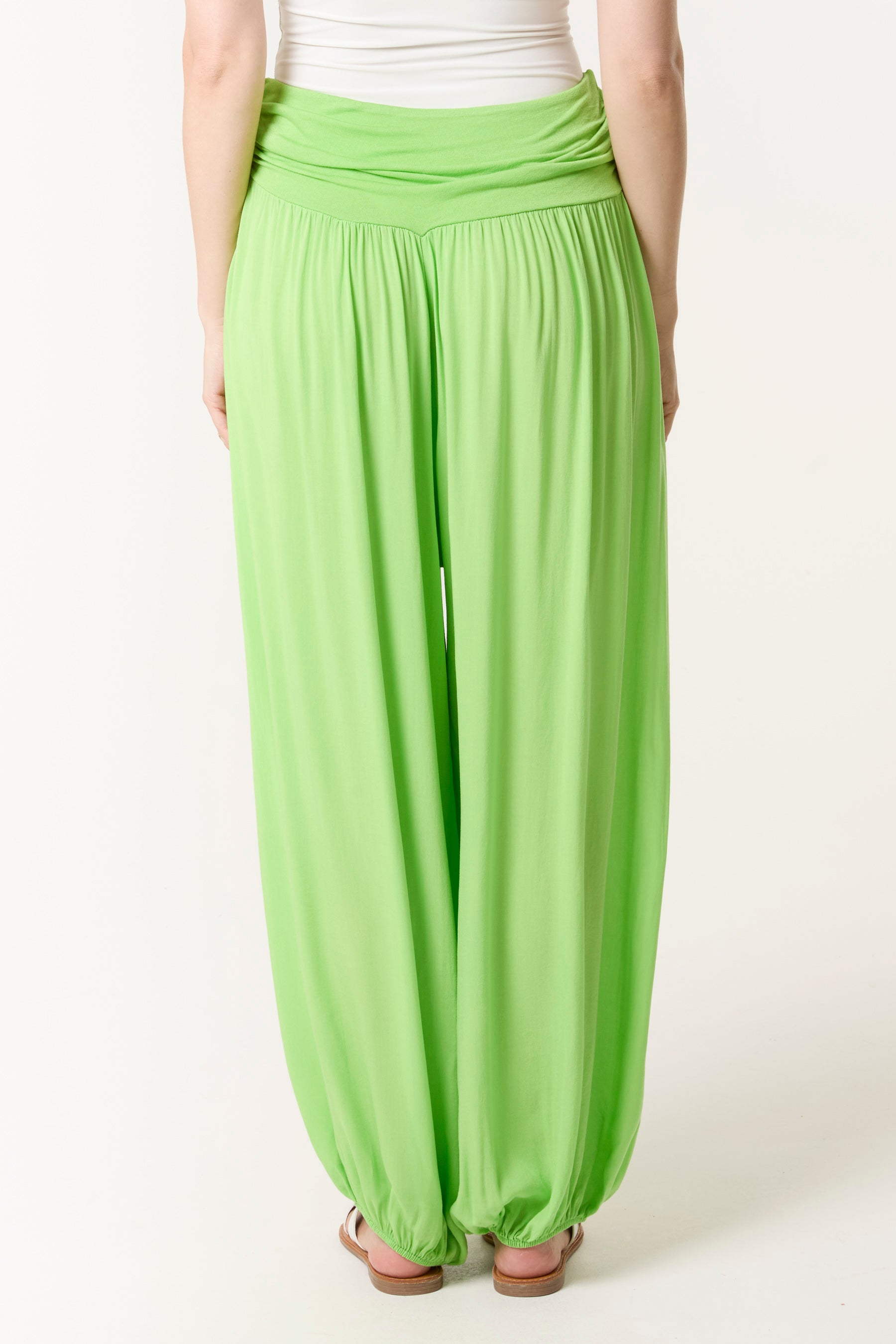 Harem Jersey Waistband Trousers