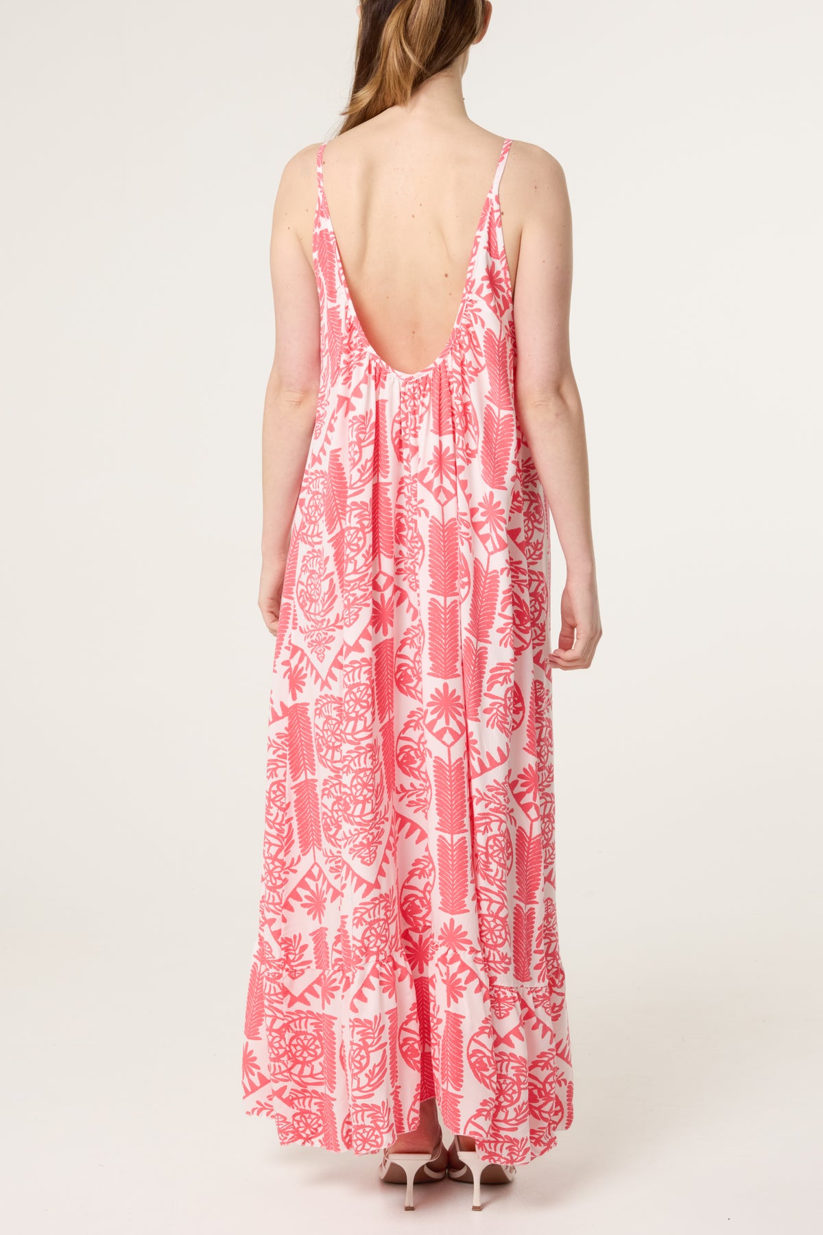 Baroque Cami Maxi Dress